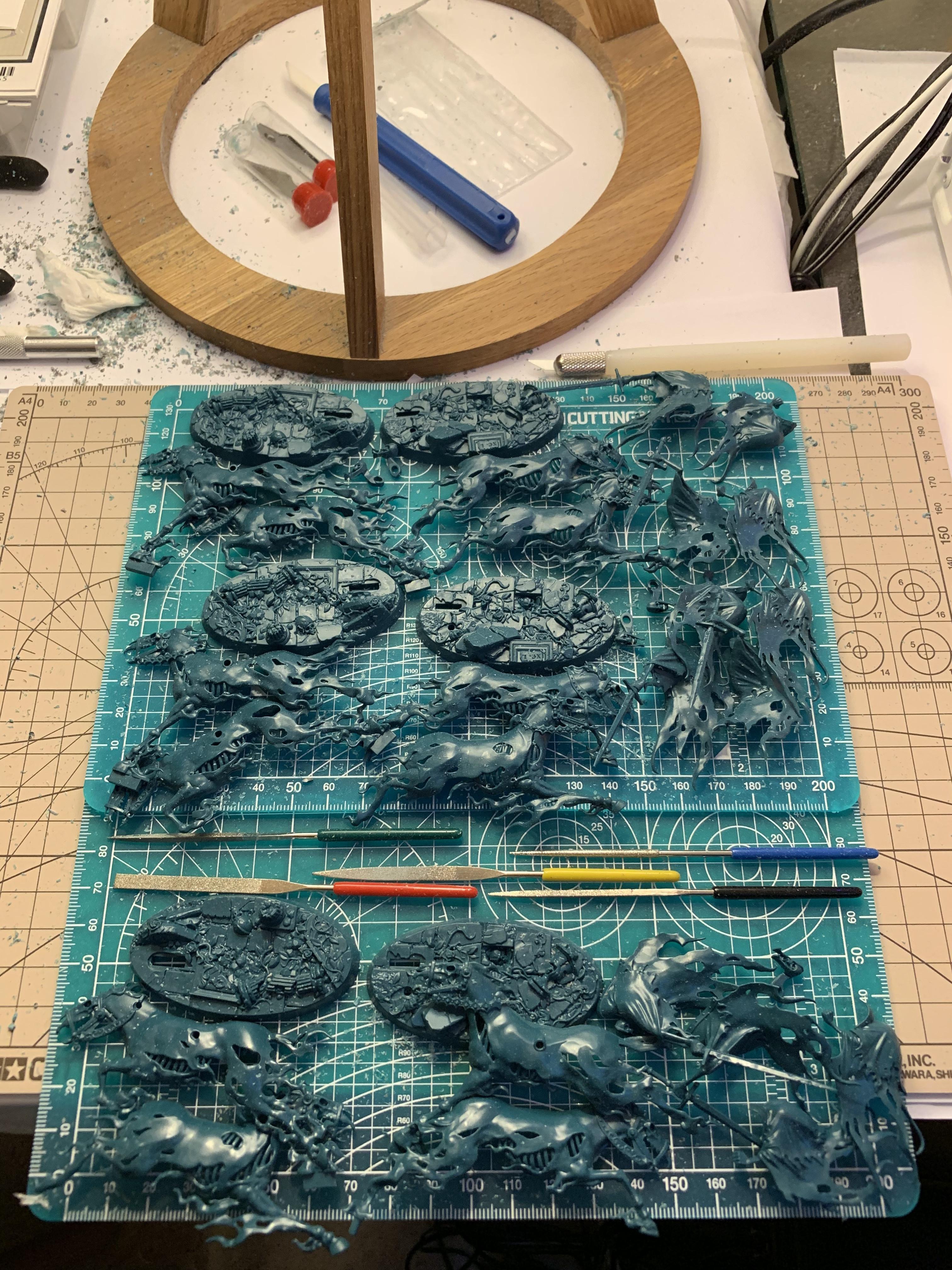 Age Of Sigmar, Assembly, Build Log, Games Workshop, Gluing, Nighthaunt, Nighthaunt Build Log, Nighthaunt Build Log 05.3, Nighthaunt Wip
