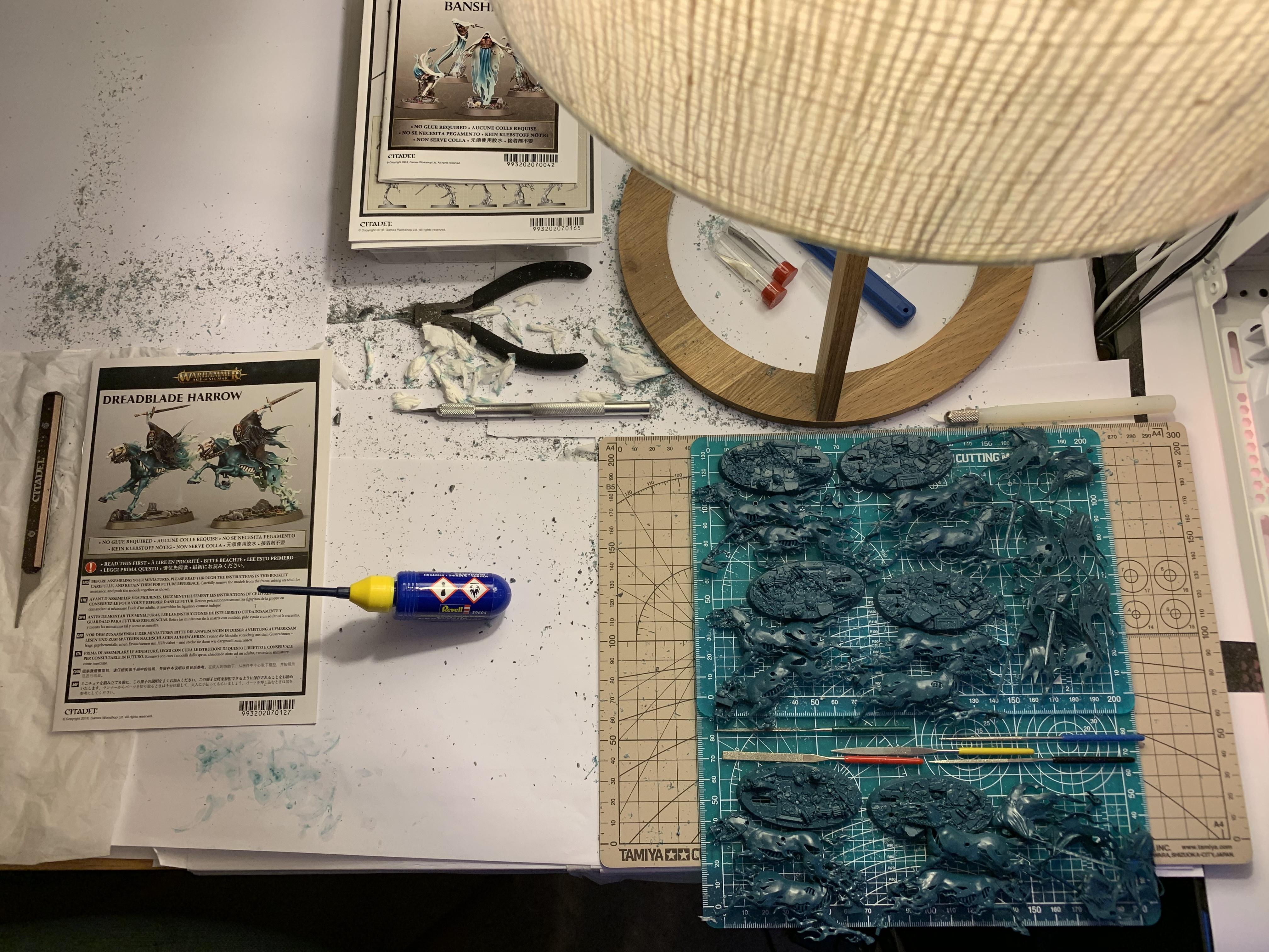 Age Of Sigmar, Assembly, Build Log, Games Workshop, Gluing, Nighthaunt, Nighthaunt Build Log, Nighthaunt Build Log 05.3, Nighthaunt Wip