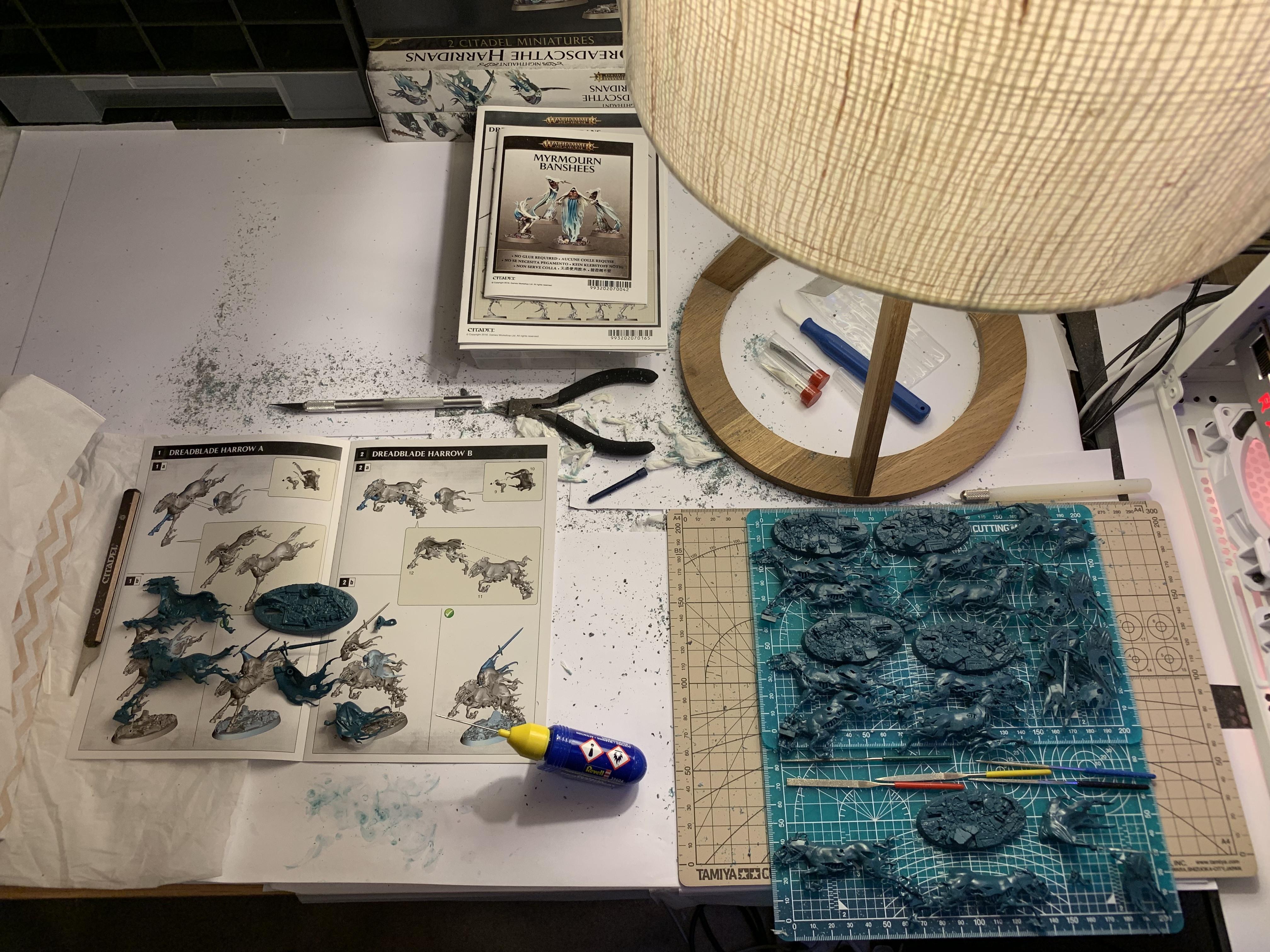 Age Of Sigmar, Assembly, Build Log, Games Workshop, Gluing, Nighthaunt, Nighthaunt Build Log, Nighthaunt Build Log 05.3, Nighthaunt Wip