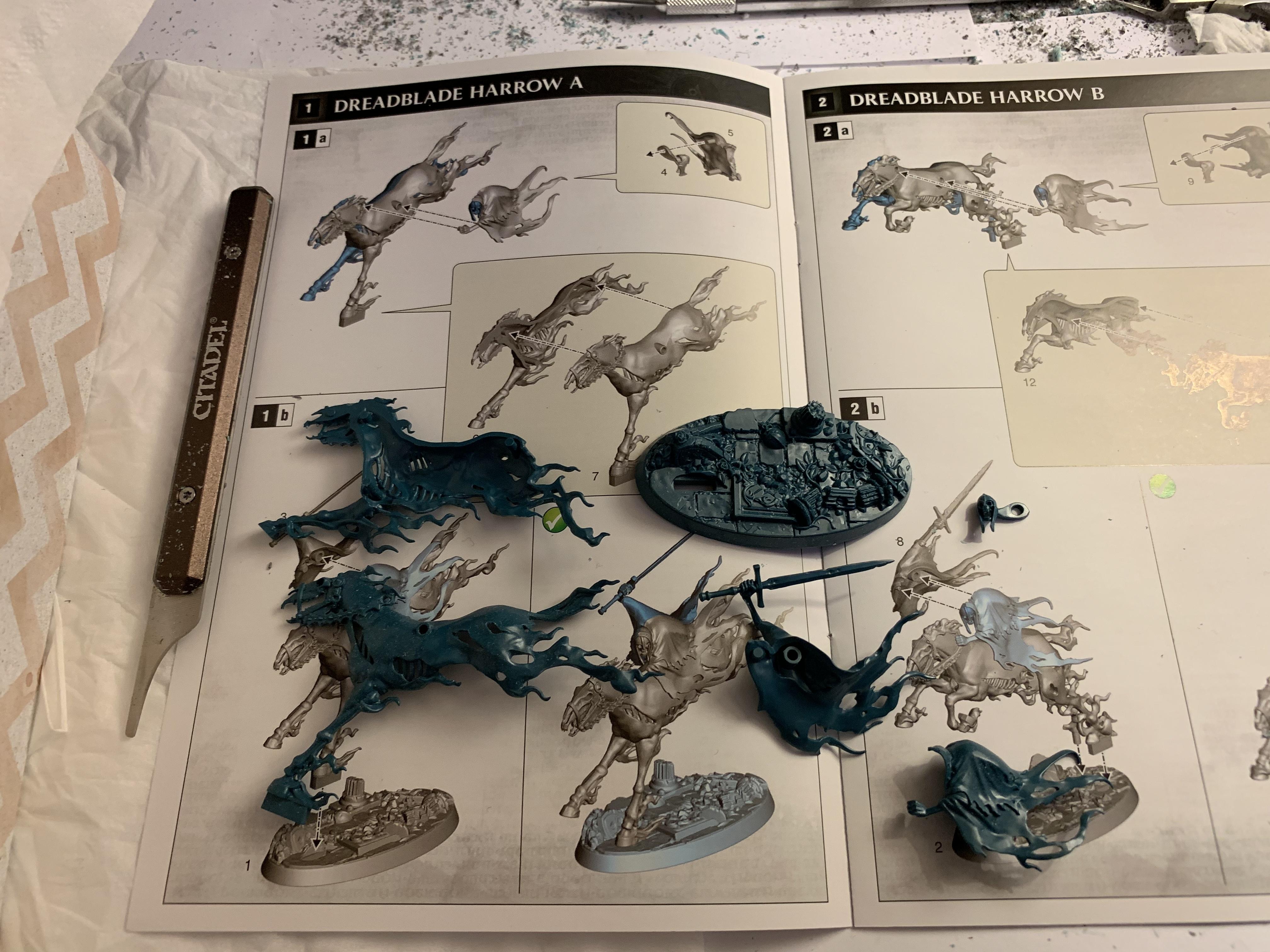 Age Of Sigmar, Assembly, Build Log, Games Workshop, Gluing, Nighthaunt, Nighthaunt Build Log, Nighthaunt Build Log 05.3, Nighthaunt Wip