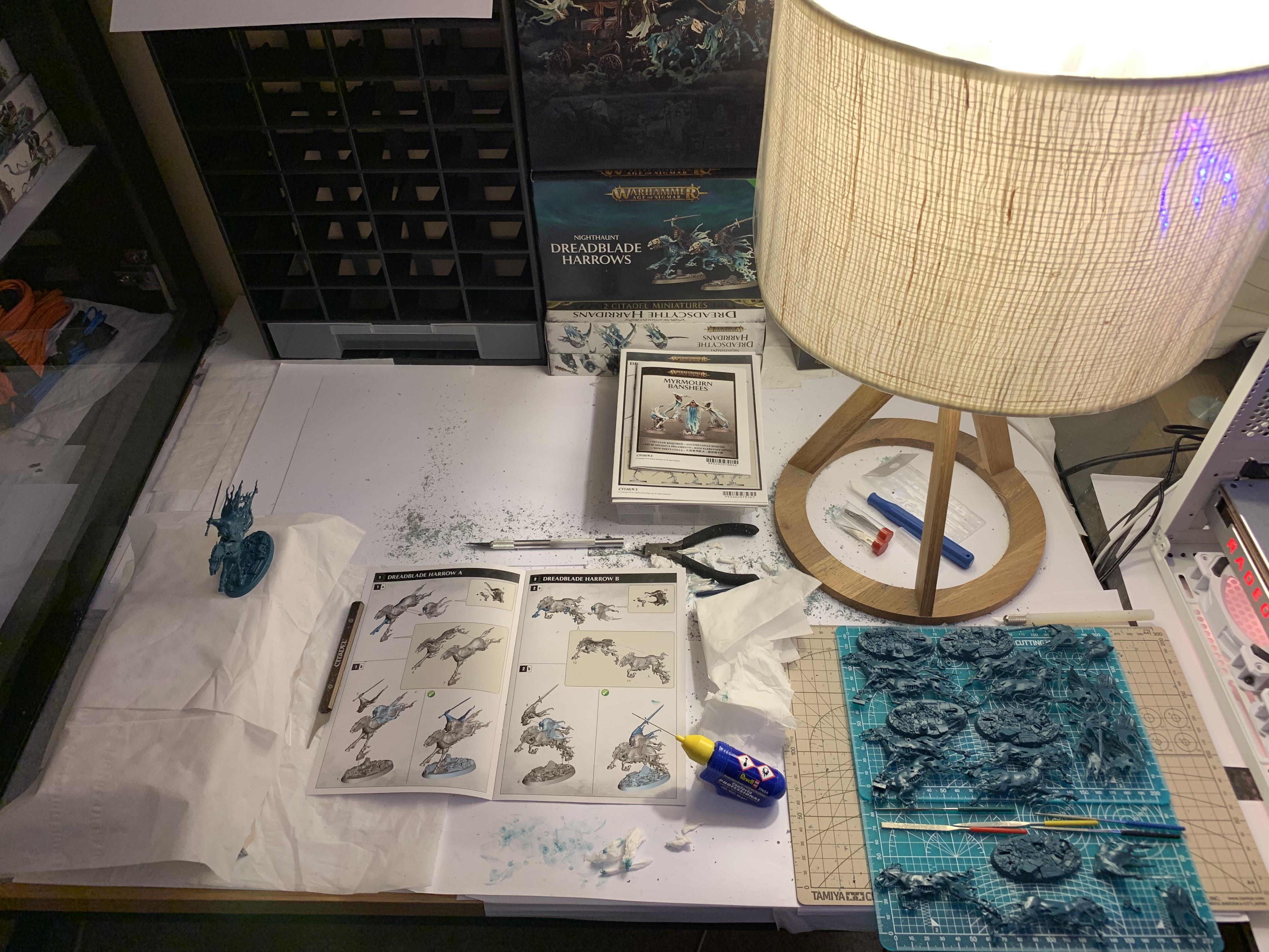 Age Of Sigmar, Assembly, Build Log, Games Workshop, Gluing, Nighthaunt, Nighthaunt Build Log, Nighthaunt Build Log 05.3, Nighthaunt Wip