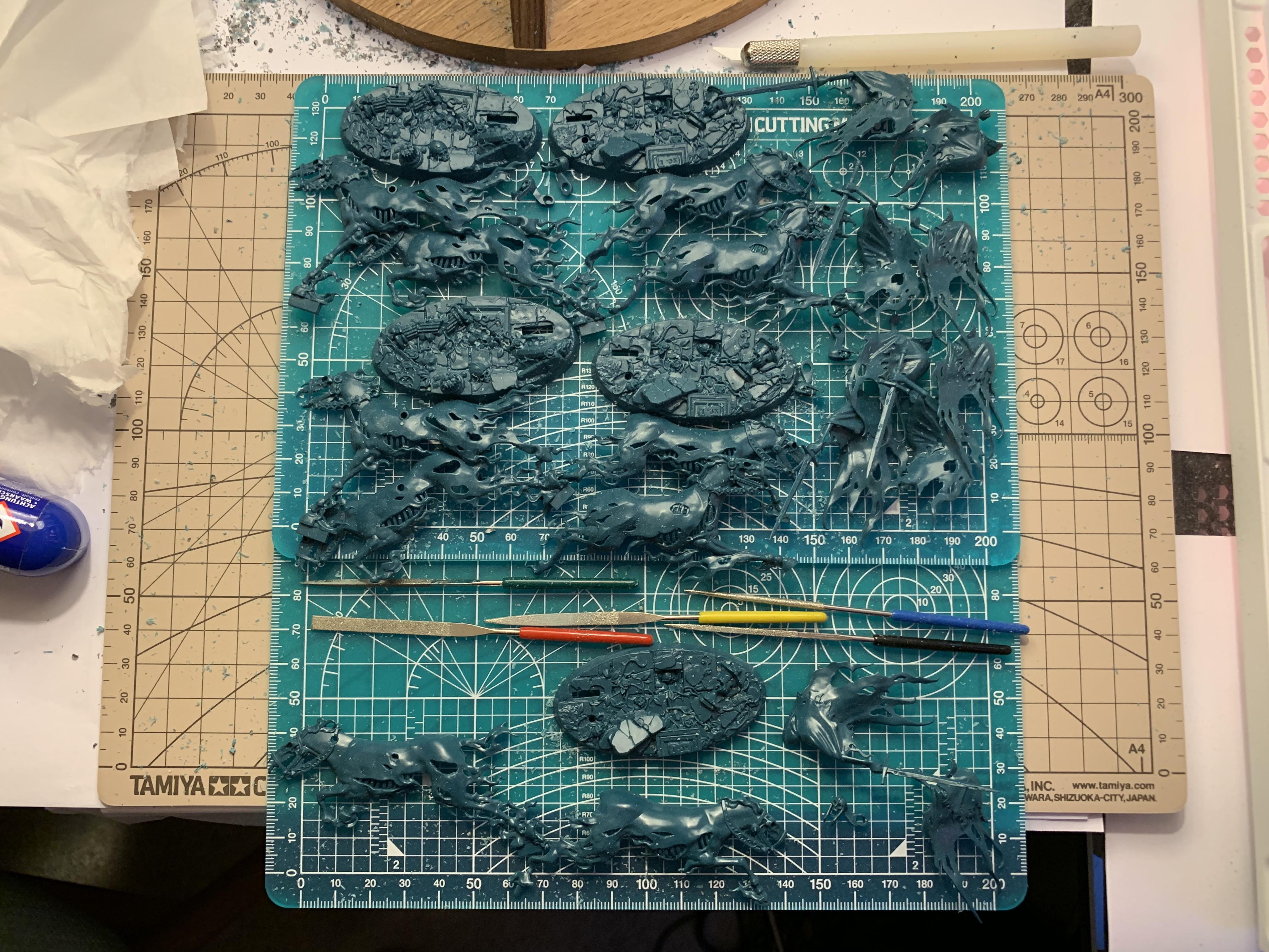 Age Of Sigmar, Assembly, Build Log, Games Workshop, Gluing, Nighthaunt, Nighthaunt Build Log, Nighthaunt Build Log 05.3, Nighthaunt Wip