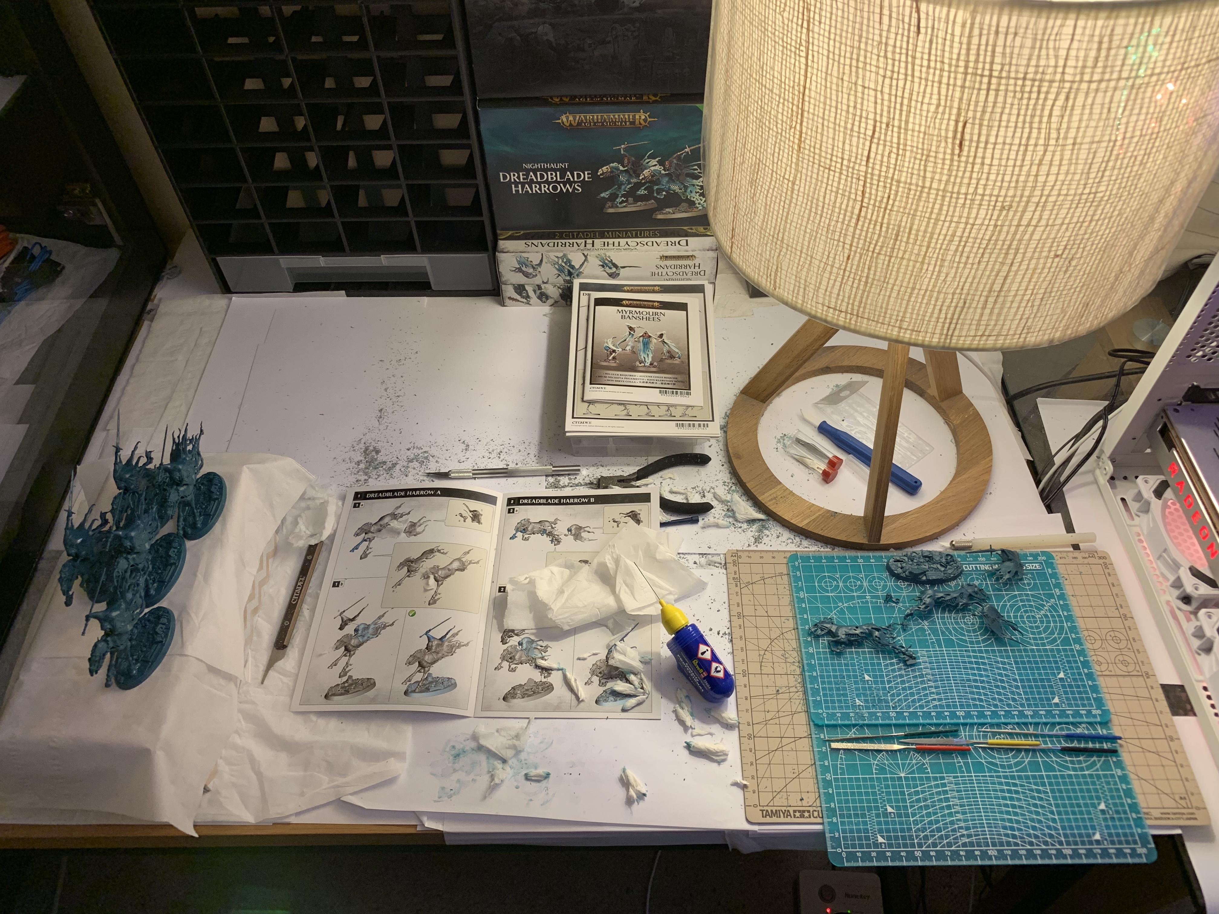 Age Of Sigmar, Assembly, Build Log, Games Workshop, Gluing, Nighthaunt, Nighthaunt Build Log, Nighthaunt Build Log 05.3, Nighthaunt Wip