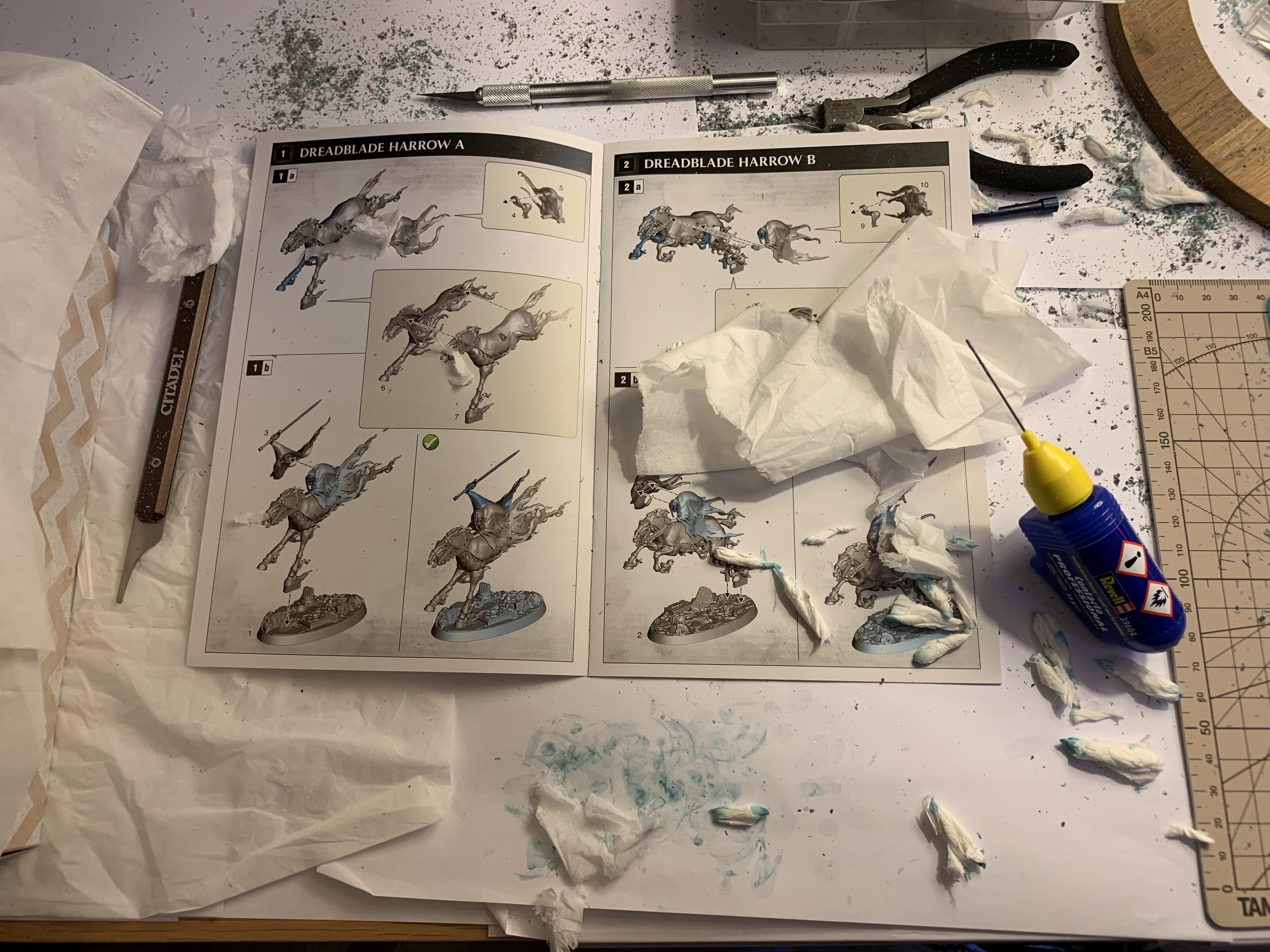 Age Of Sigmar, Assembly, Build Log, Games Workshop, Gluing, Nighthaunt, Nighthaunt Build Log, Nighthaunt Build Log 05.3, Nighthaunt Wip