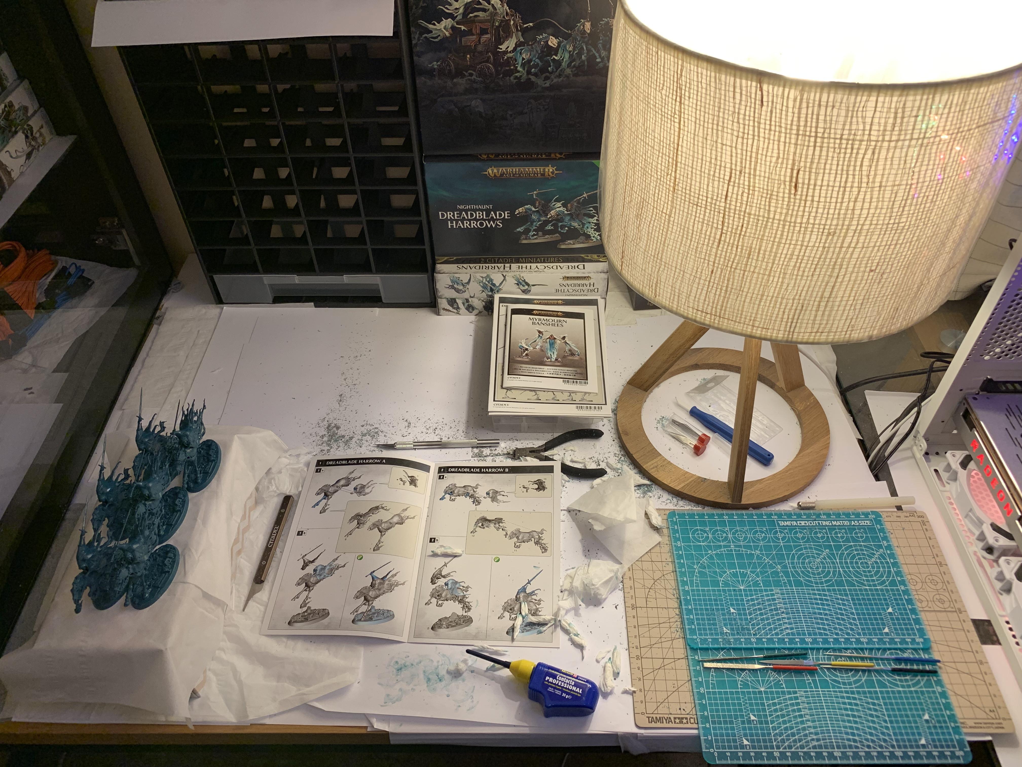 Age Of Sigmar, Assembly, Build Log, Games Workshop, Gluing, Nighthaunt, Nighthaunt Build Log, Nighthaunt Build Log 05.3, Nighthaunt Wip