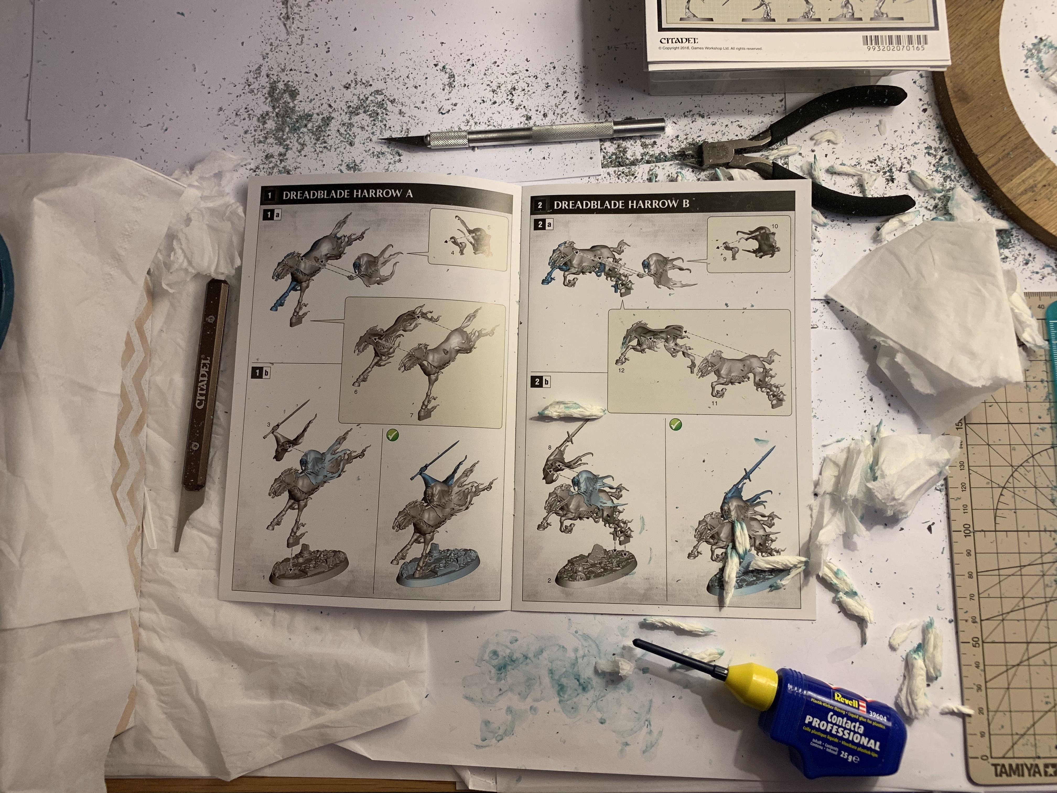 Age Of Sigmar, Assembly, Build Log, Games Workshop, Gluing, Nighthaunt, Nighthaunt Build Log, Nighthaunt Build Log 05.3, Nighthaunt Wip
