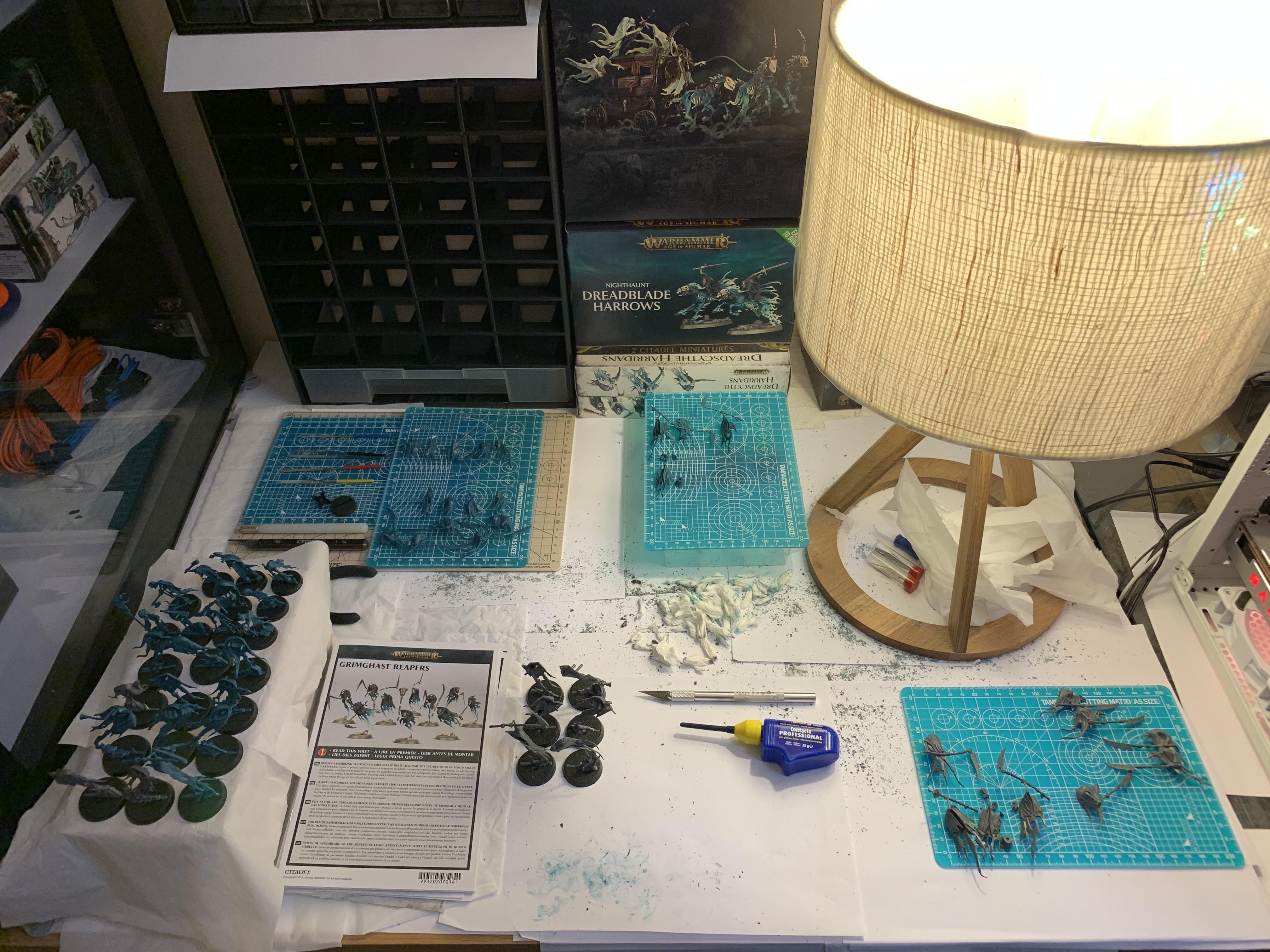 Age Of Sigmar, Assembly, Build Log, Games Workshop, Gluing, Nighthaunt, Nighthaunt Build Log, Nighthaunt Build Log 05.4, Nighthaunt Wip