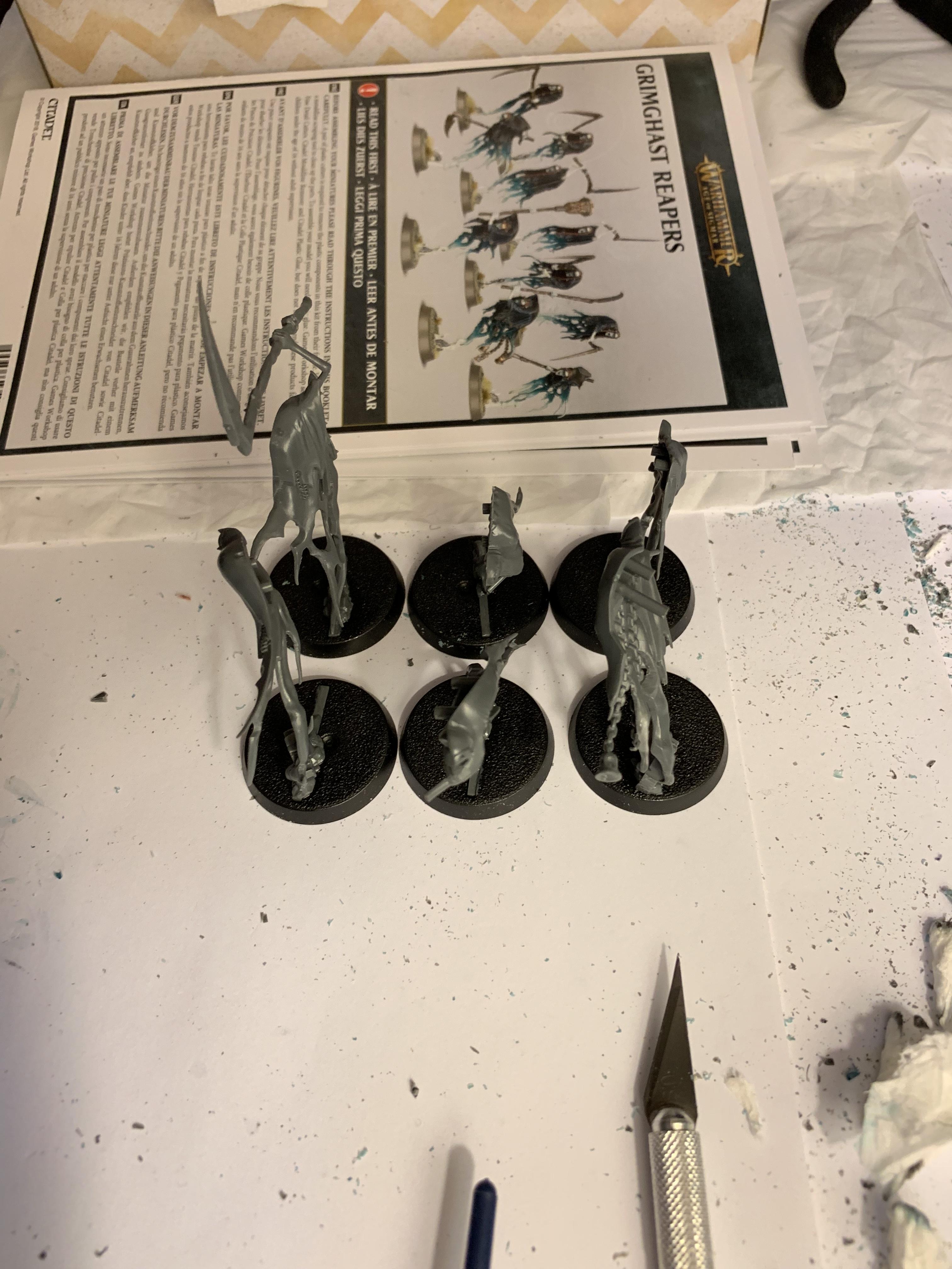 Age Of Sigmar, Assembly, Build Log, Games Workshop, Gluing, Nighthaunt, Nighthaunt Build Log, Nighthaunt Build Log 05.4, Nighthaunt Wip