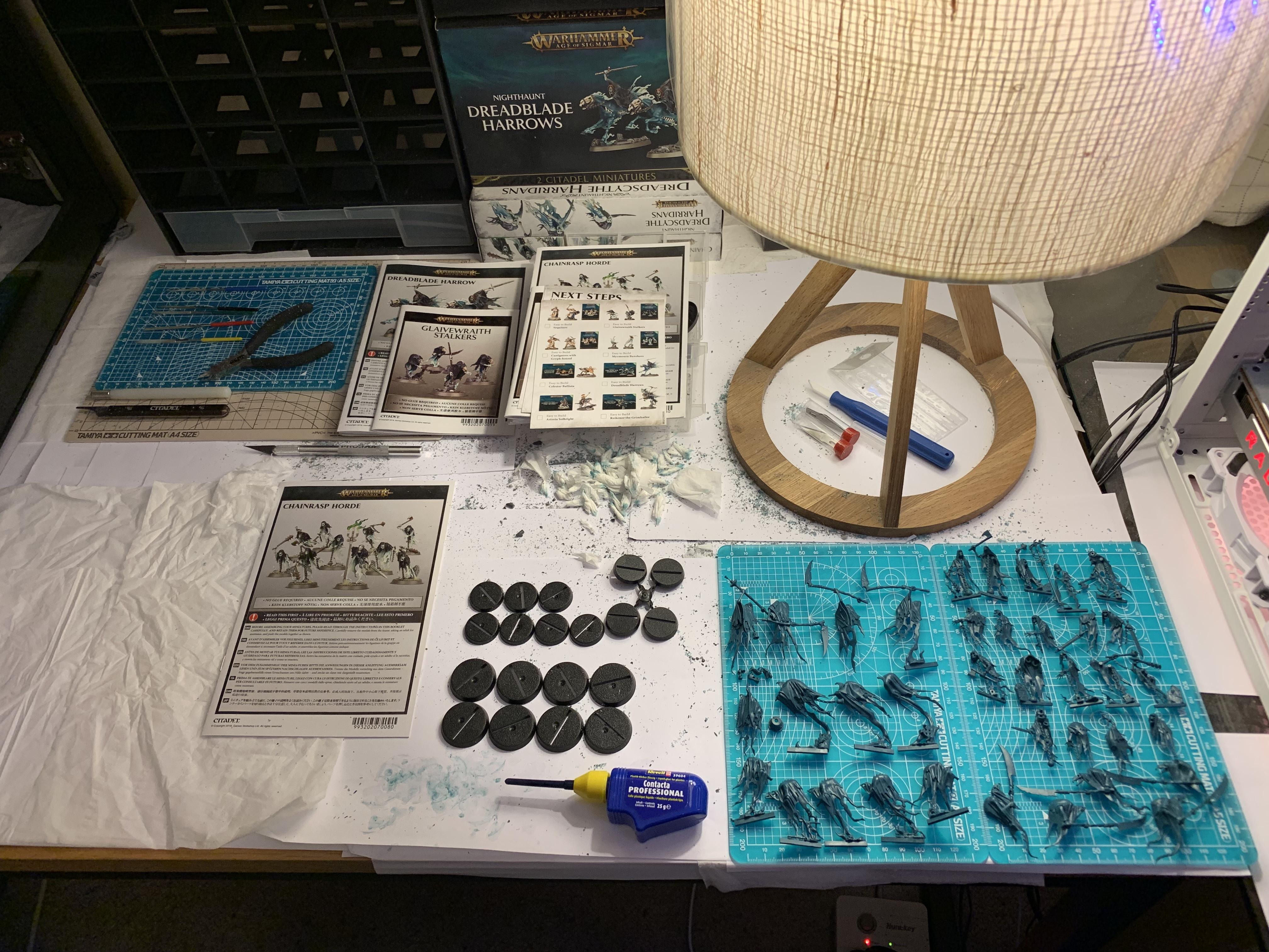 Age Of Sigmar, Assembly, Build Log, Games Workshop, Gluing, Nighthaunt, Nighthaunt Build Log, Nighthaunt Build Log 05.4, Nighthaunt Wip