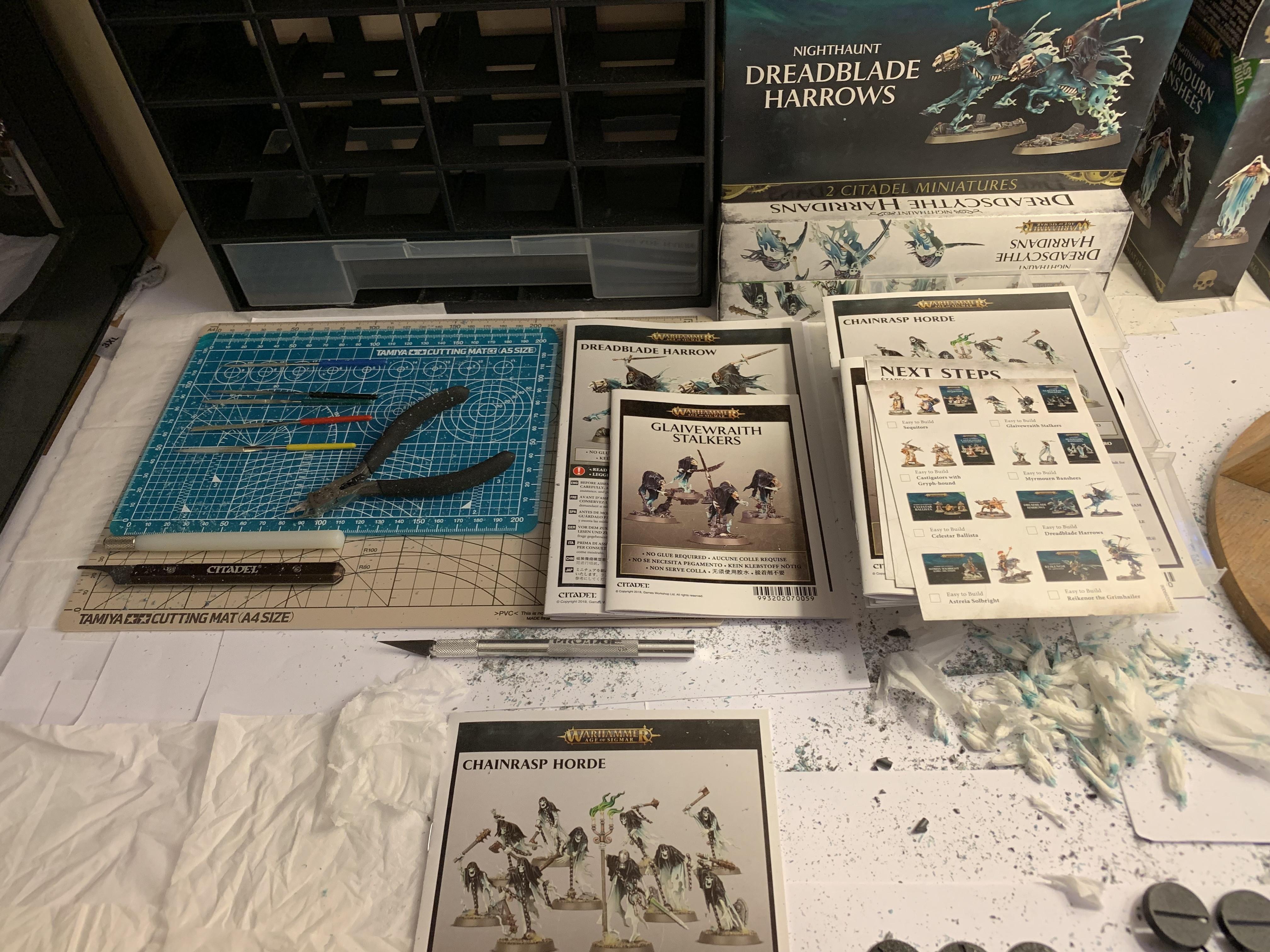 Age Of Sigmar, Assembly, Build Log, Games Workshop, Gluing, Nighthaunt, Nighthaunt Build Log, Nighthaunt Build Log 05.4, Nighthaunt Wip