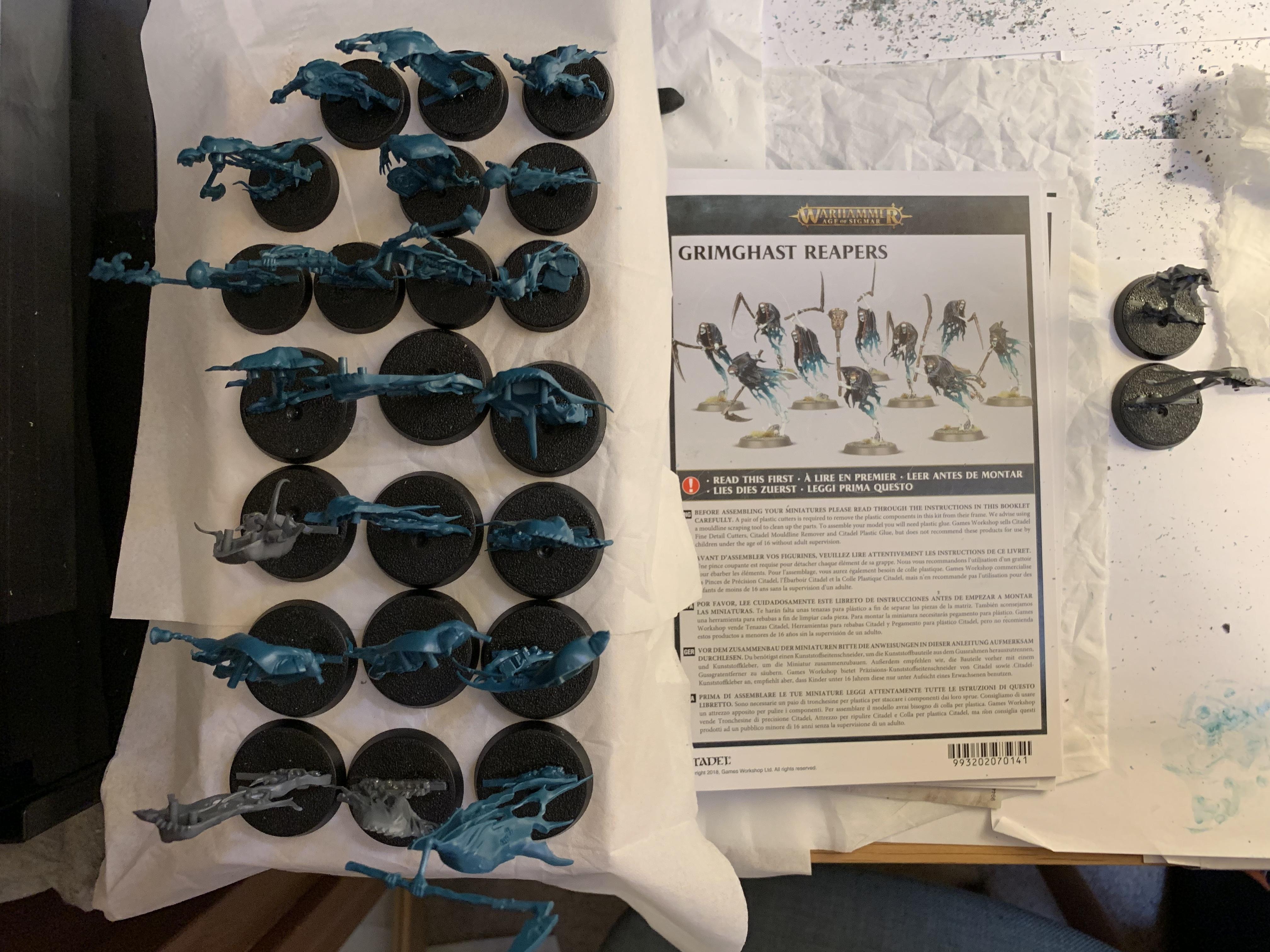 Age Of Sigmar, Assembly, Build Log, Games Workshop, Gluing, Nighthaunt, Nighthaunt Build Log, Nighthaunt Build Log 05.4, Nighthaunt Wip