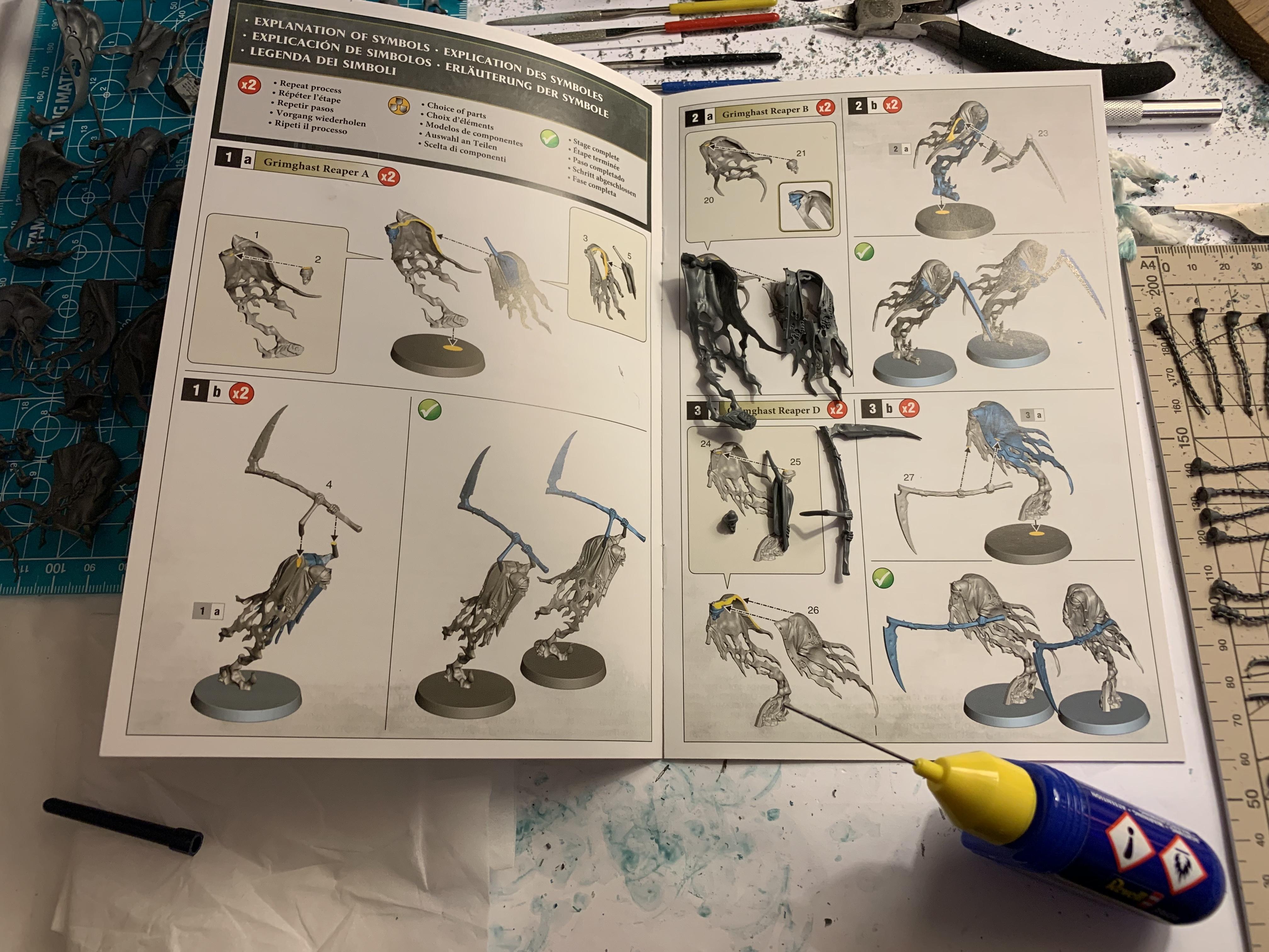 Age Of Sigmar, Assembly, Build Log, Games Workshop, Gluing, Nighthaunt, Nighthaunt Build Log, Nighthaunt Build Log 05.5, Nighthaunt Wip