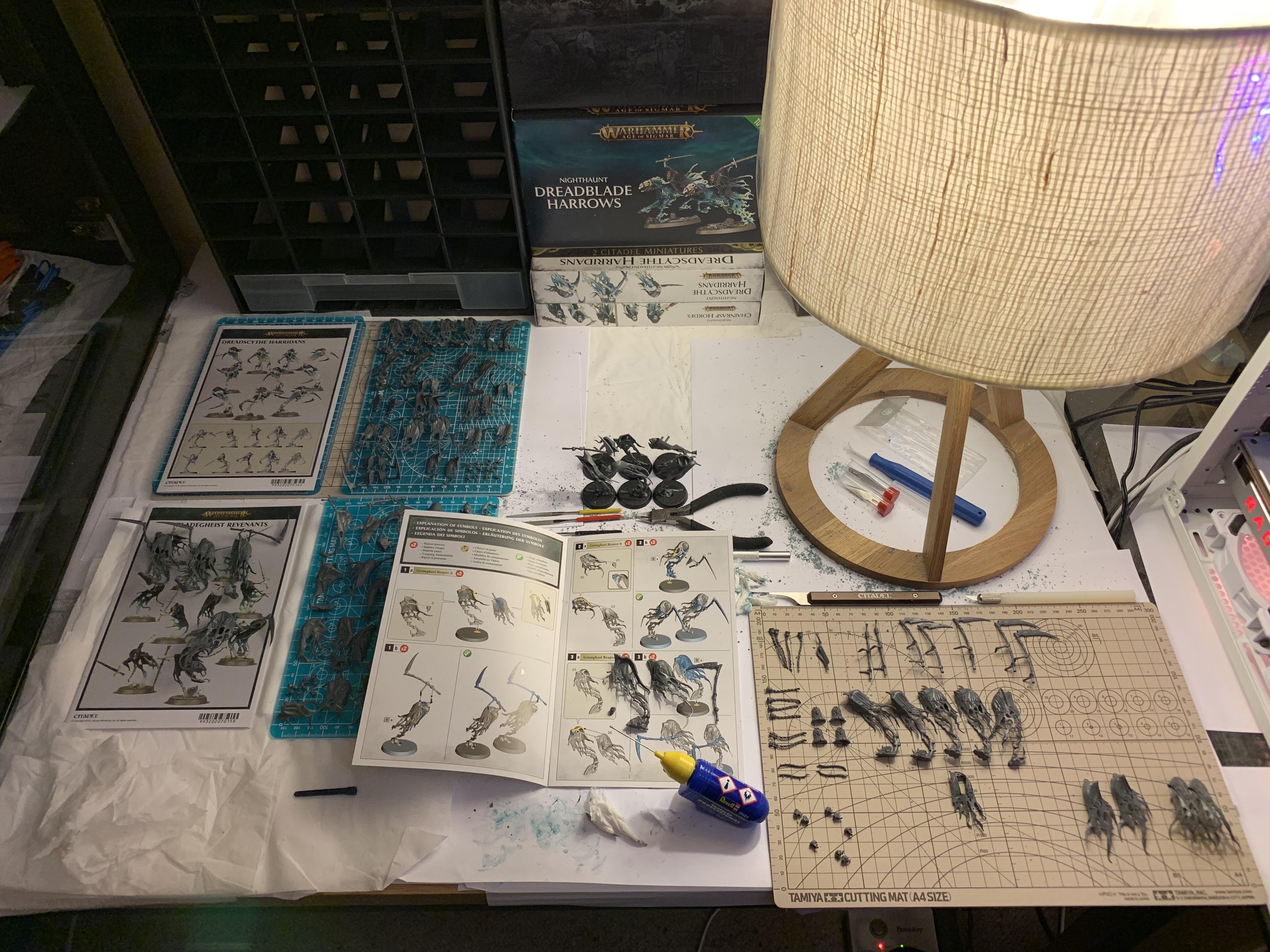 Age Of Sigmar, Assembly, Build Log, Games Workshop, Gluing, Nighthaunt, Nighthaunt Build Log, Nighthaunt Build Log 05.5, Nighthaunt Wip