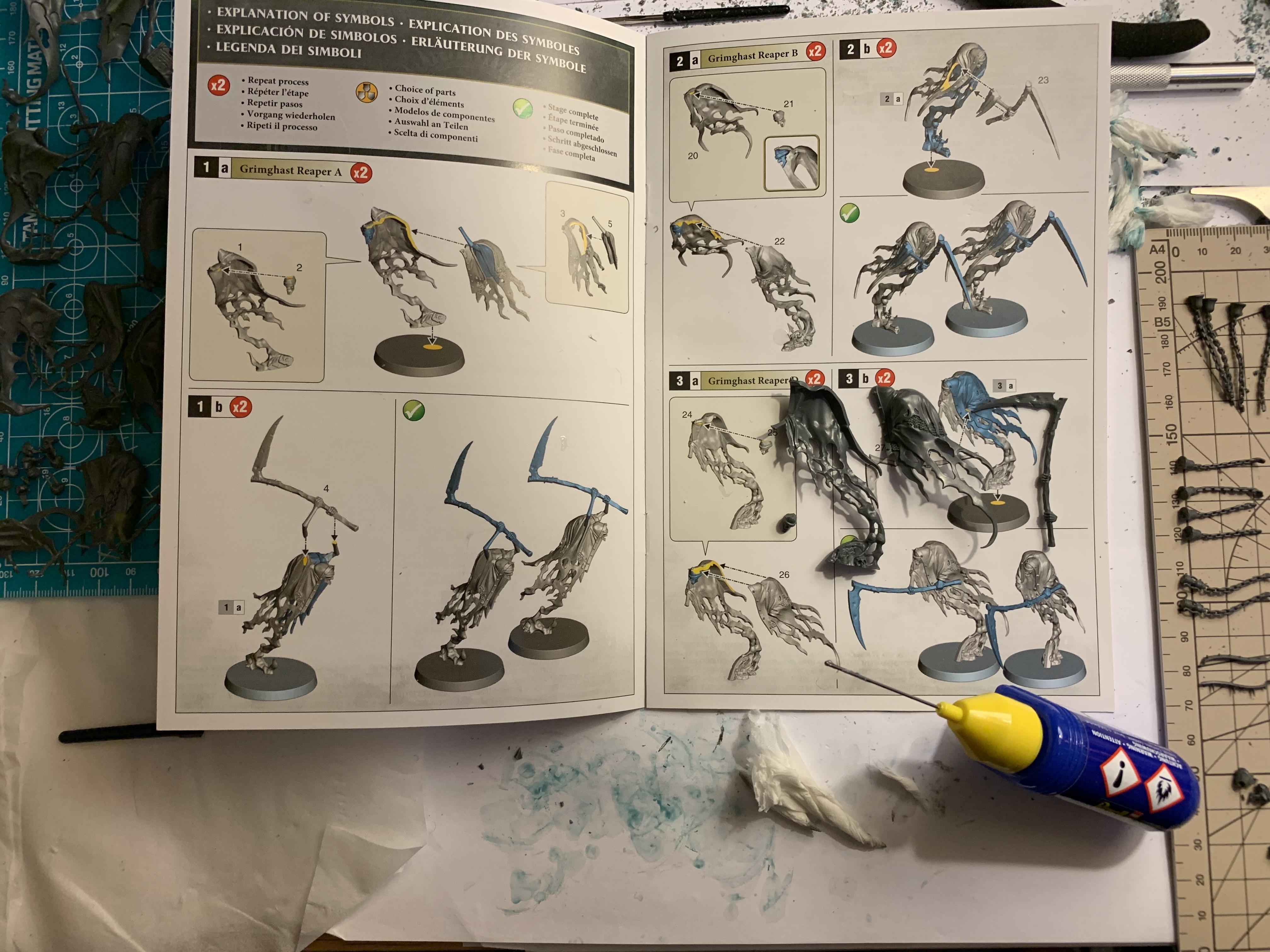 Age Of Sigmar, Assembly, Build Log, Games Workshop, Gluing, Nighthaunt, Nighthaunt Build Log, Nighthaunt Build Log 05.5, Nighthaunt Wip