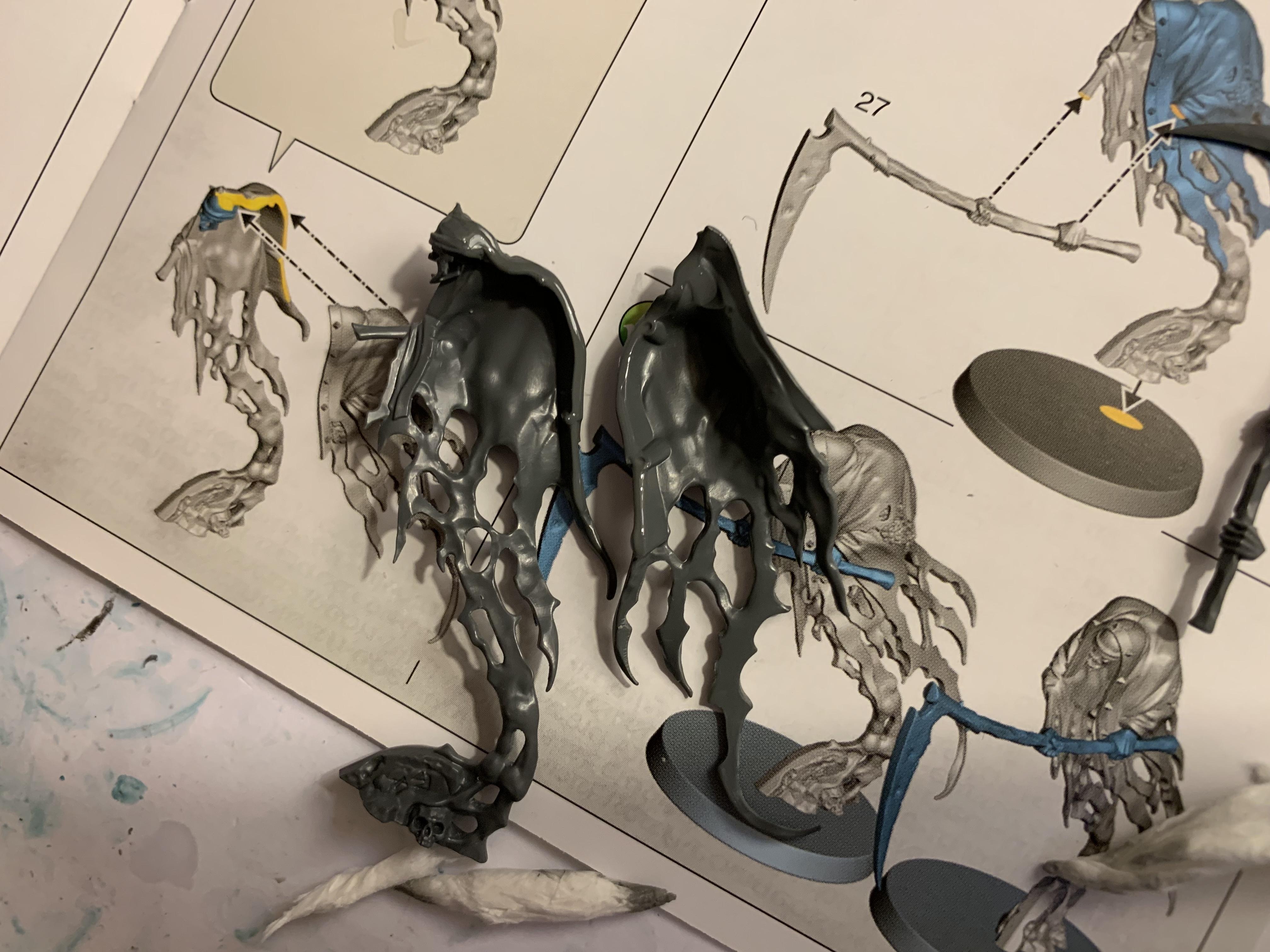 Age Of Sigmar, Assembly, Build Log, Games Workshop, Gluing, Nighthaunt, Nighthaunt Build Log, Nighthaunt Build Log 05.5, Nighthaunt Wip