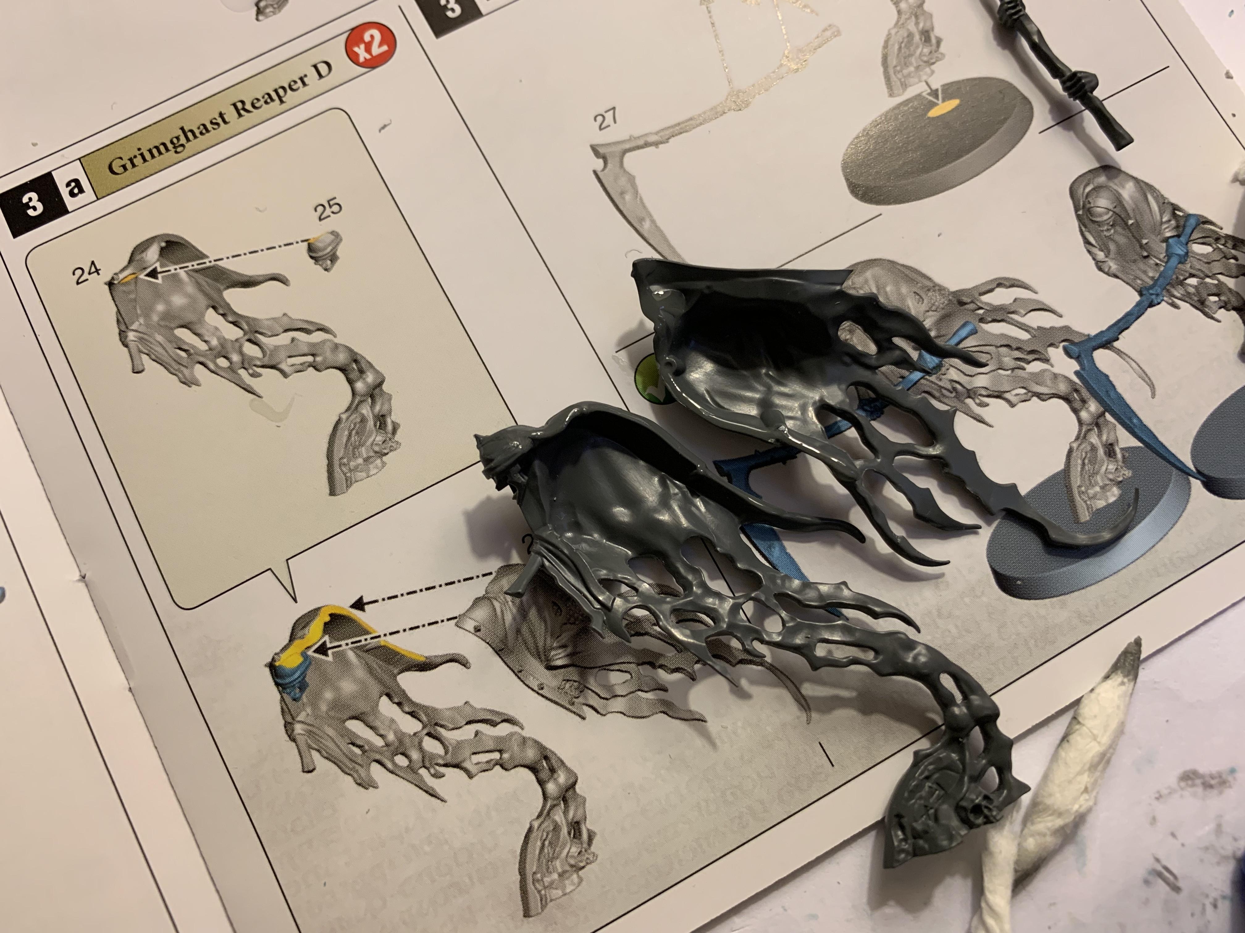 Age Of Sigmar, Assembly, Build Log, Games Workshop, Gluing, Nighthaunt, Nighthaunt Build Log, Nighthaunt Build Log 05.5, Nighthaunt Wip