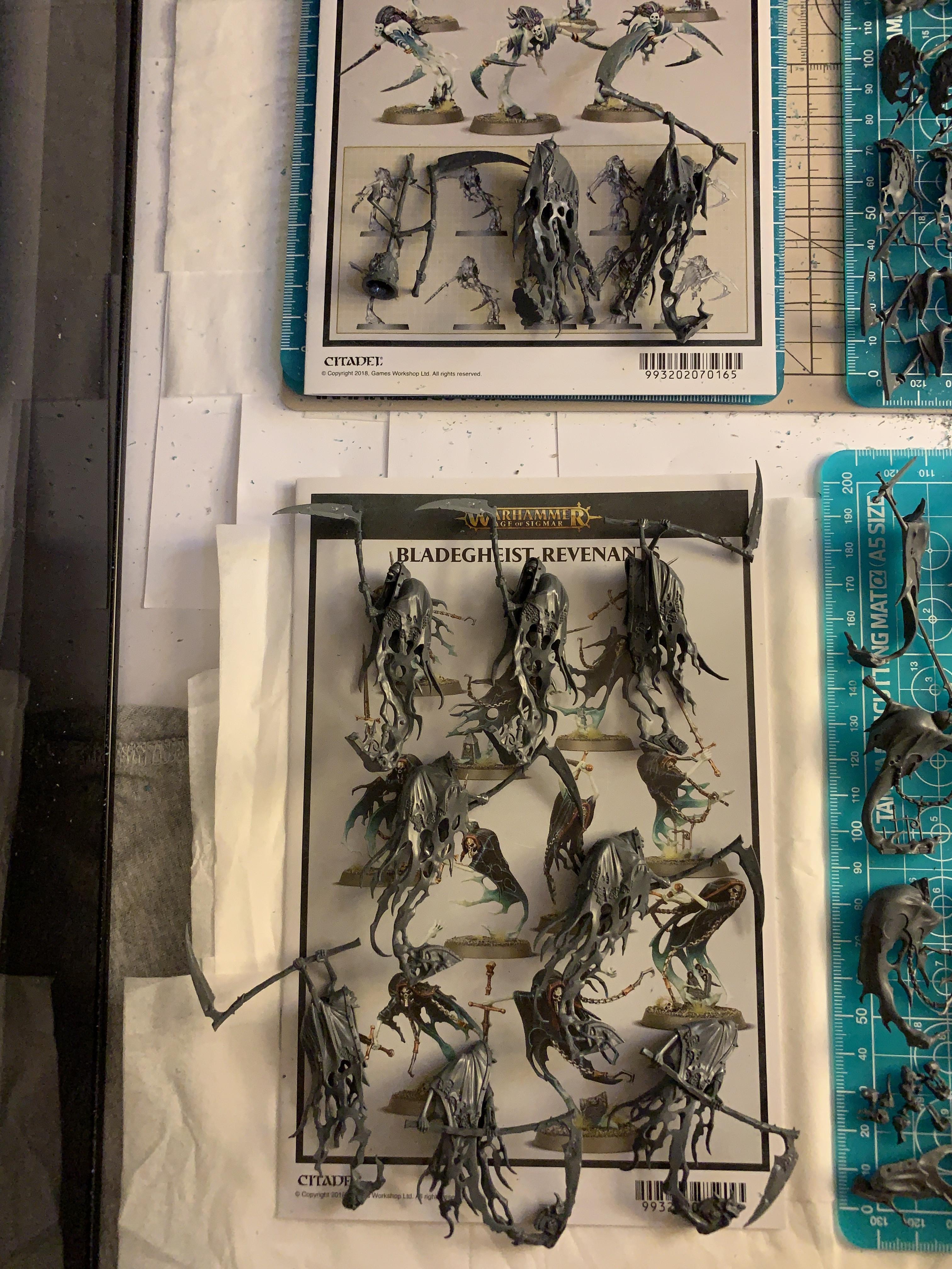 Age Of Sigmar, Assembly, Build Log, Games Workshop, Gluing, Nighthaunt, Nighthaunt Build Log, Nighthaunt Build Log 05.5, Nighthaunt Wip