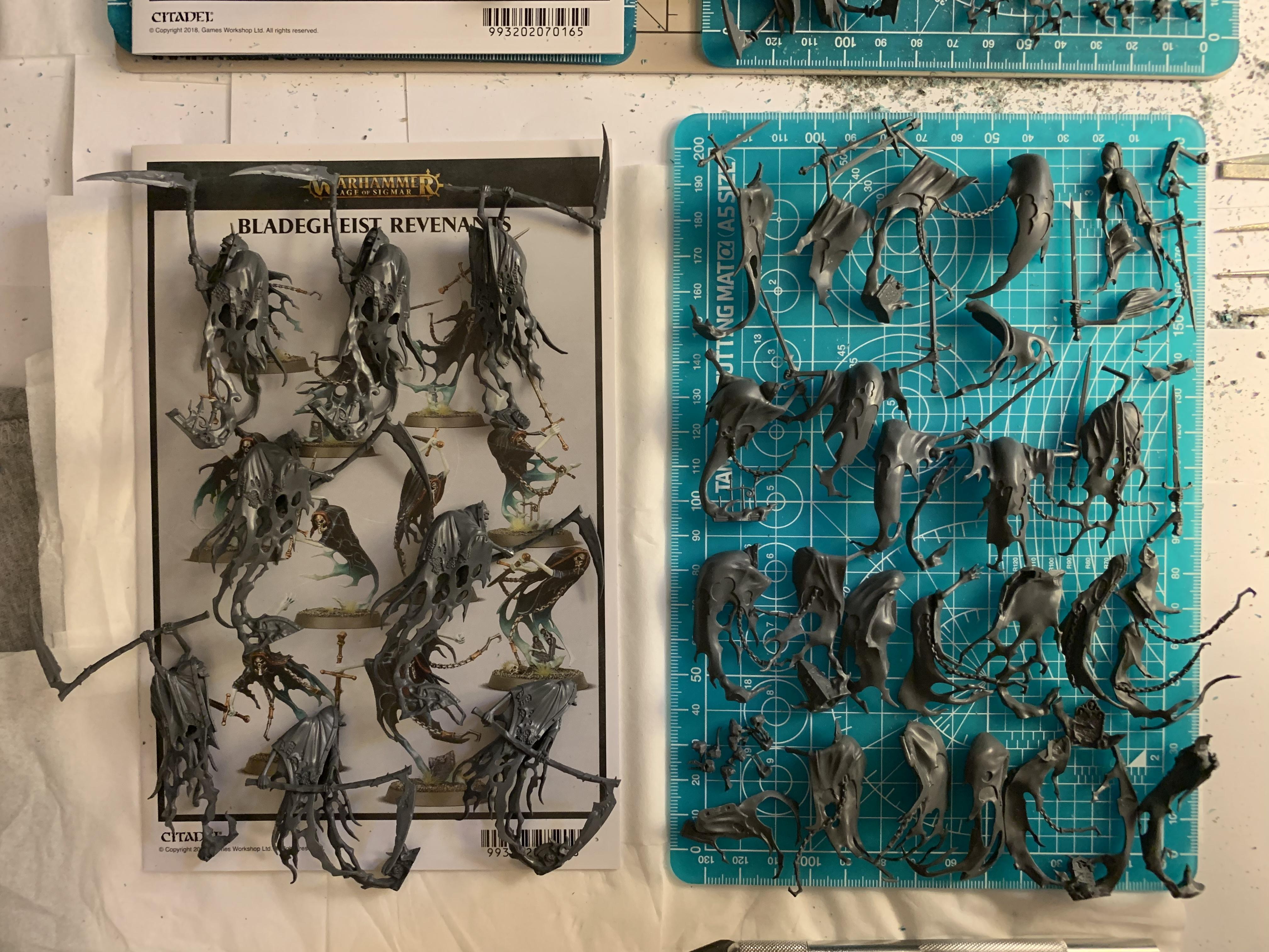 Age Of Sigmar, Assembly, Build Log, Games Workshop, Gluing, Nighthaunt, Nighthaunt Build Log, Nighthaunt Build Log 05.5, Nighthaunt Wip