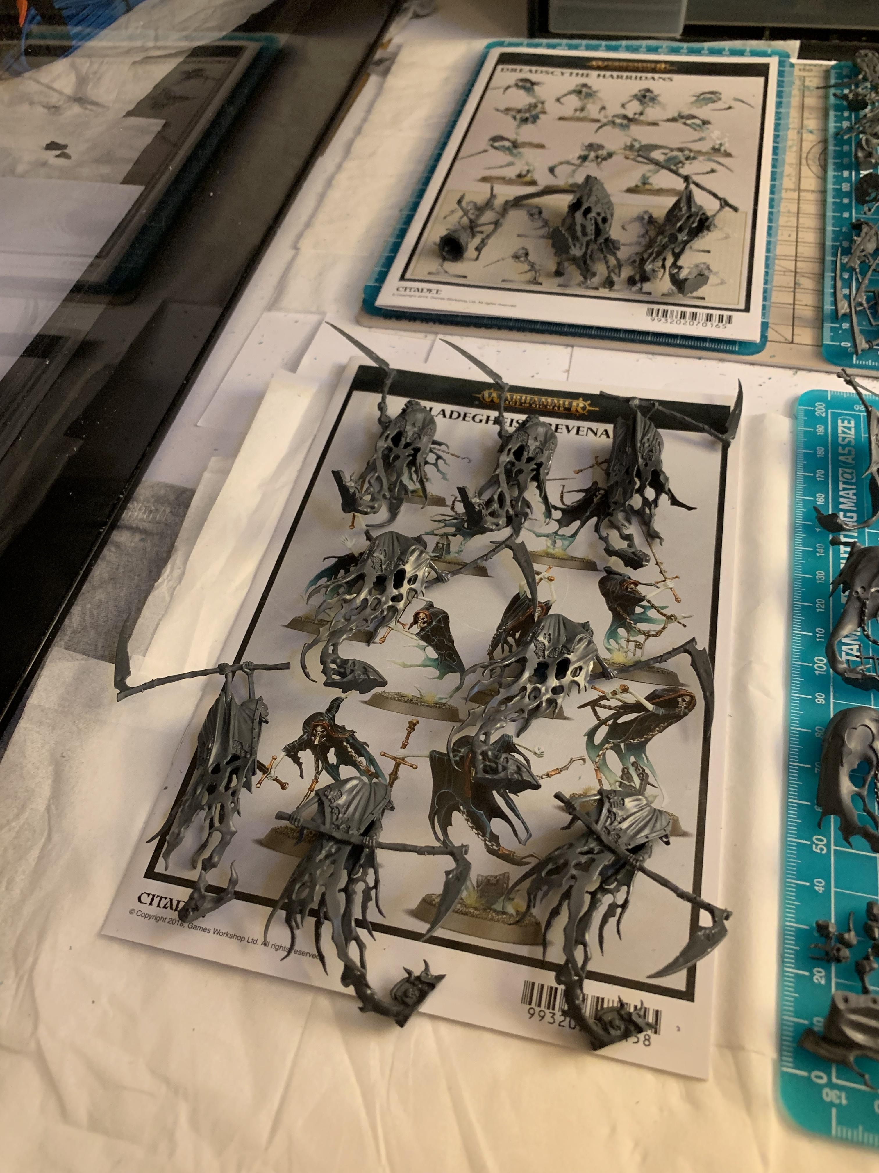 Age Of Sigmar, Assembly, Build Log, Games Workshop, Gluing, Nighthaunt, Nighthaunt Build Log, Nighthaunt Build Log 05.5, Nighthaunt Wip