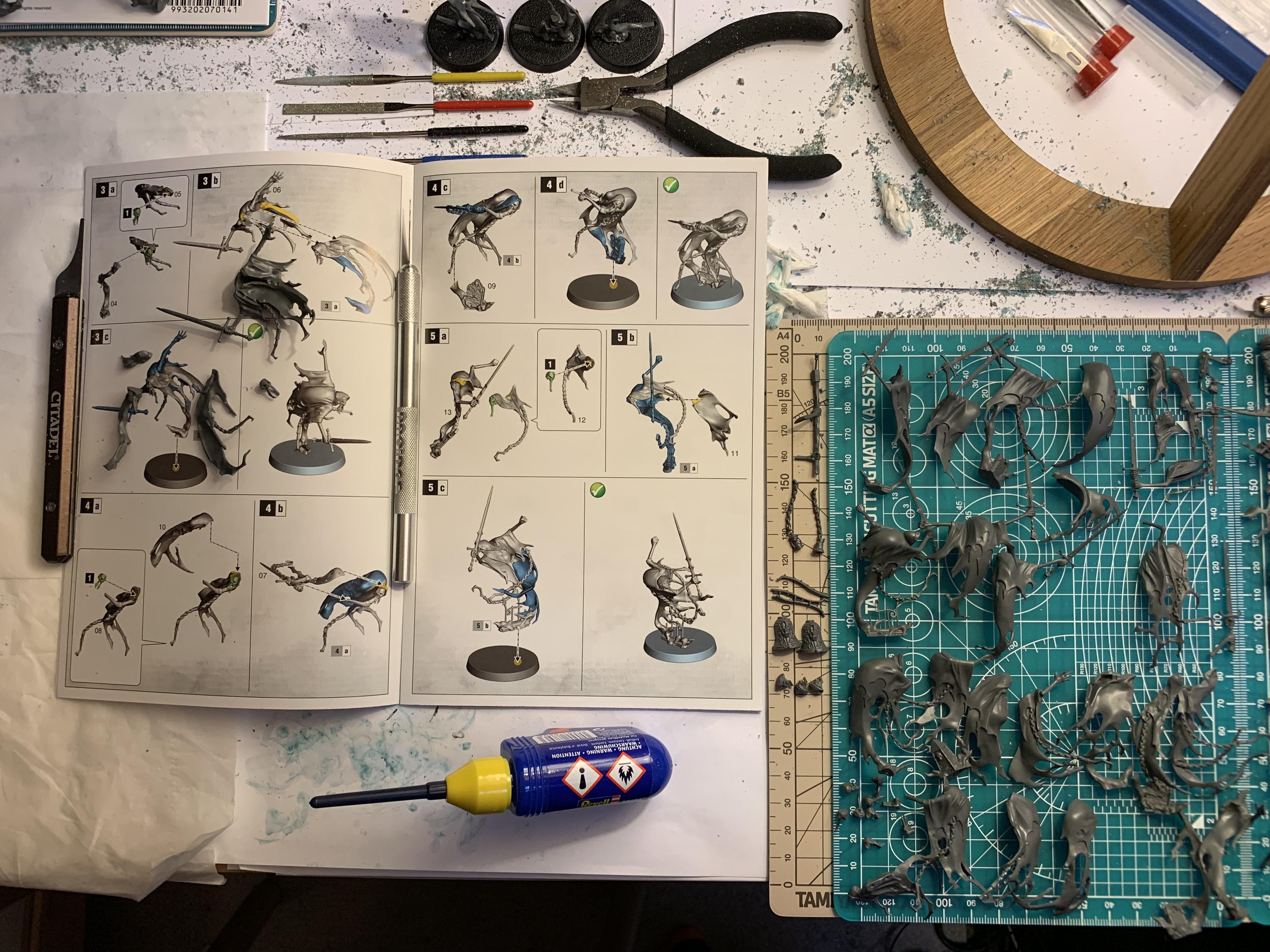 Age Of Sigmar, Assembly, Build Log, Games Workshop, Gluing, Nighthaunt, Nighthaunt Build Log, Nighthaunt Build Log 05.6, Nighthaunt Wip