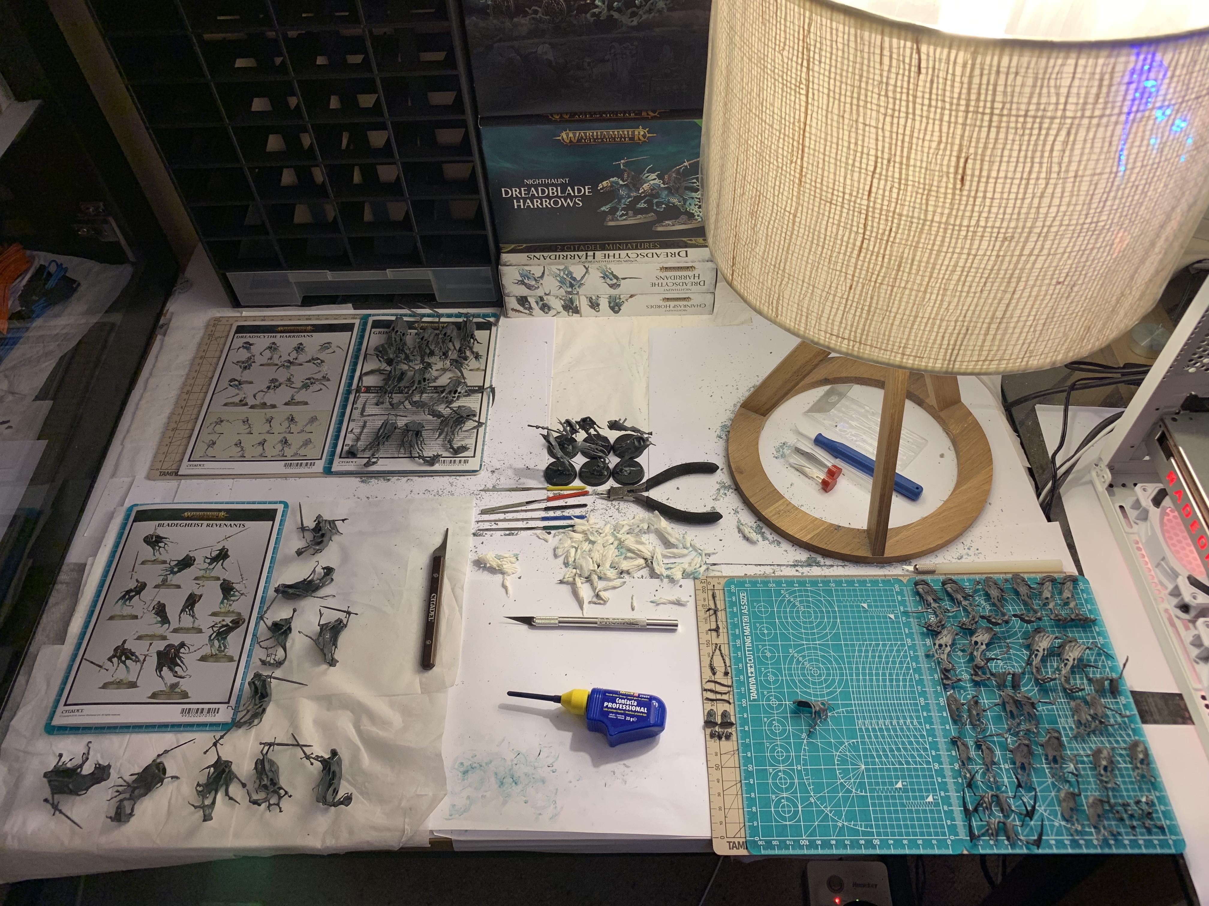 Age Of Sigmar, Assembly, Build Log, Games Workshop, Gluing, Nighthaunt, Nighthaunt Build Log, Nighthaunt Build Log 05.6, Nighthaunt Wip