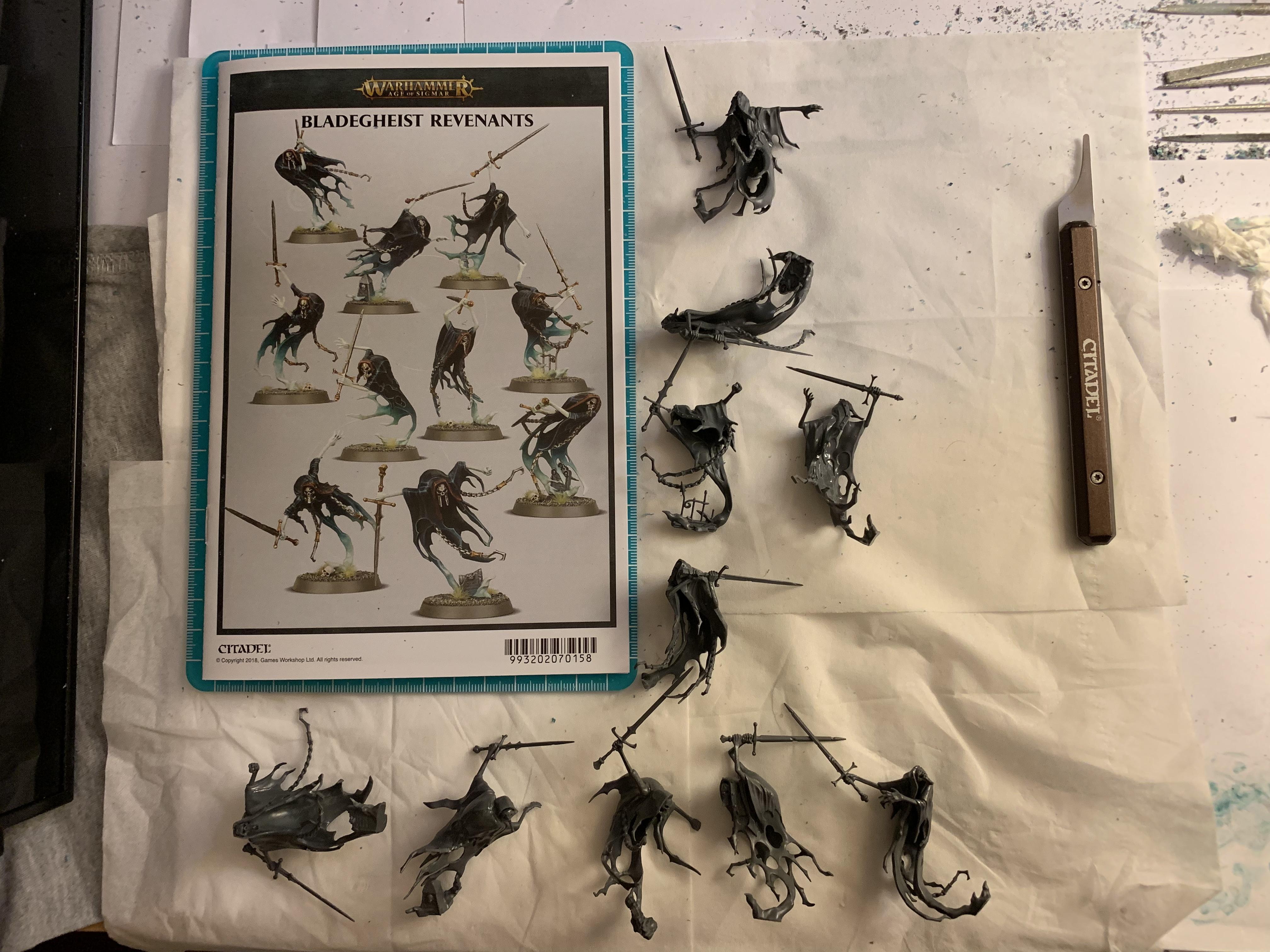 Age Of Sigmar, Assembly, Build Log, Games Workshop, Gluing, Nighthaunt, Nighthaunt Build Log, Nighthaunt Build Log 05.6, Nighthaunt Wip