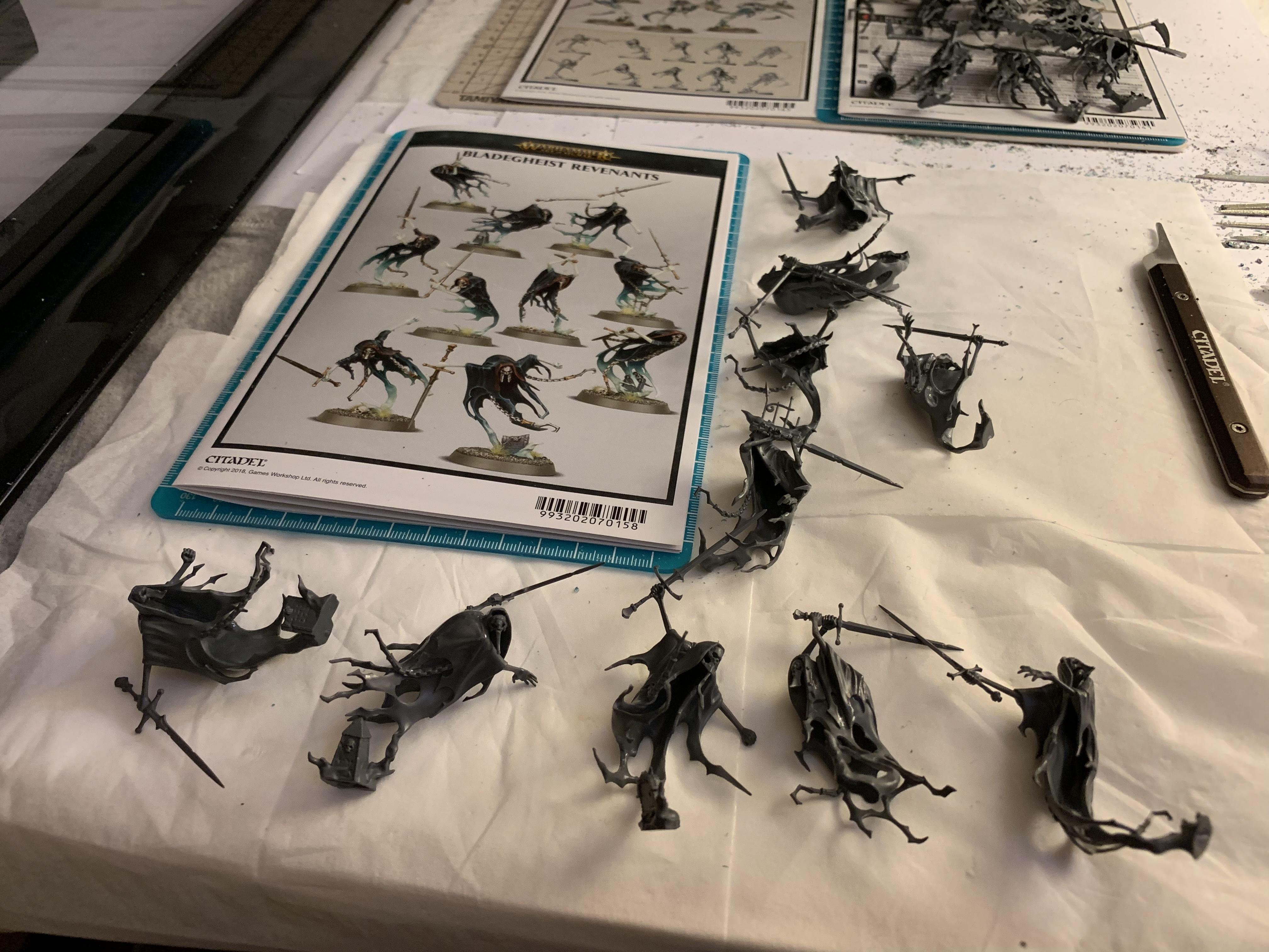 Age Of Sigmar, Assembly, Build Log, Games Workshop, Gluing, Nighthaunt, Nighthaunt Build Log, Nighthaunt Build Log 05.6, Nighthaunt Wip