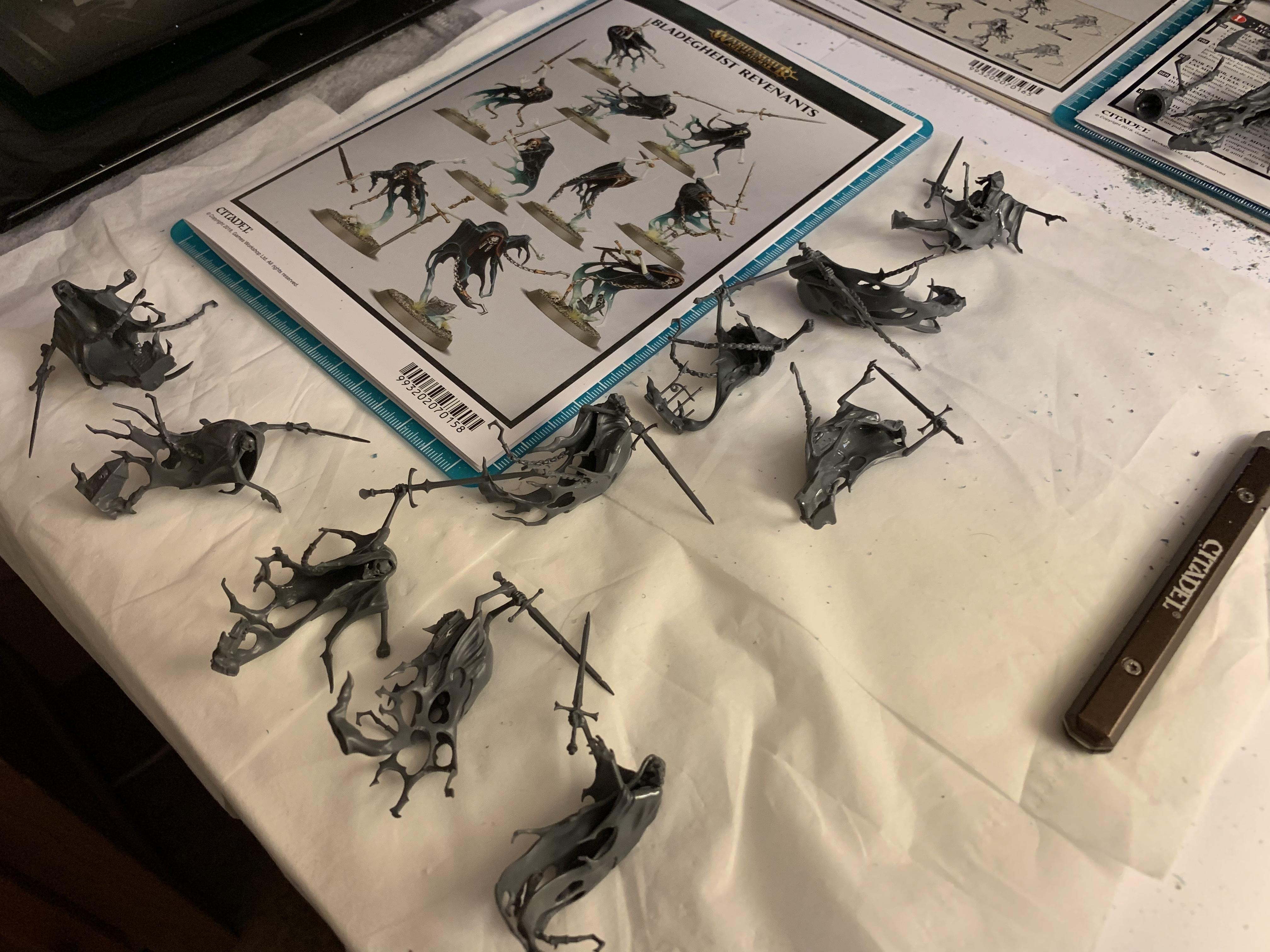 Age Of Sigmar, Assembly, Build Log, Games Workshop, Gluing, Nighthaunt, Nighthaunt Build Log, Nighthaunt Build Log 05.6, Nighthaunt Wip