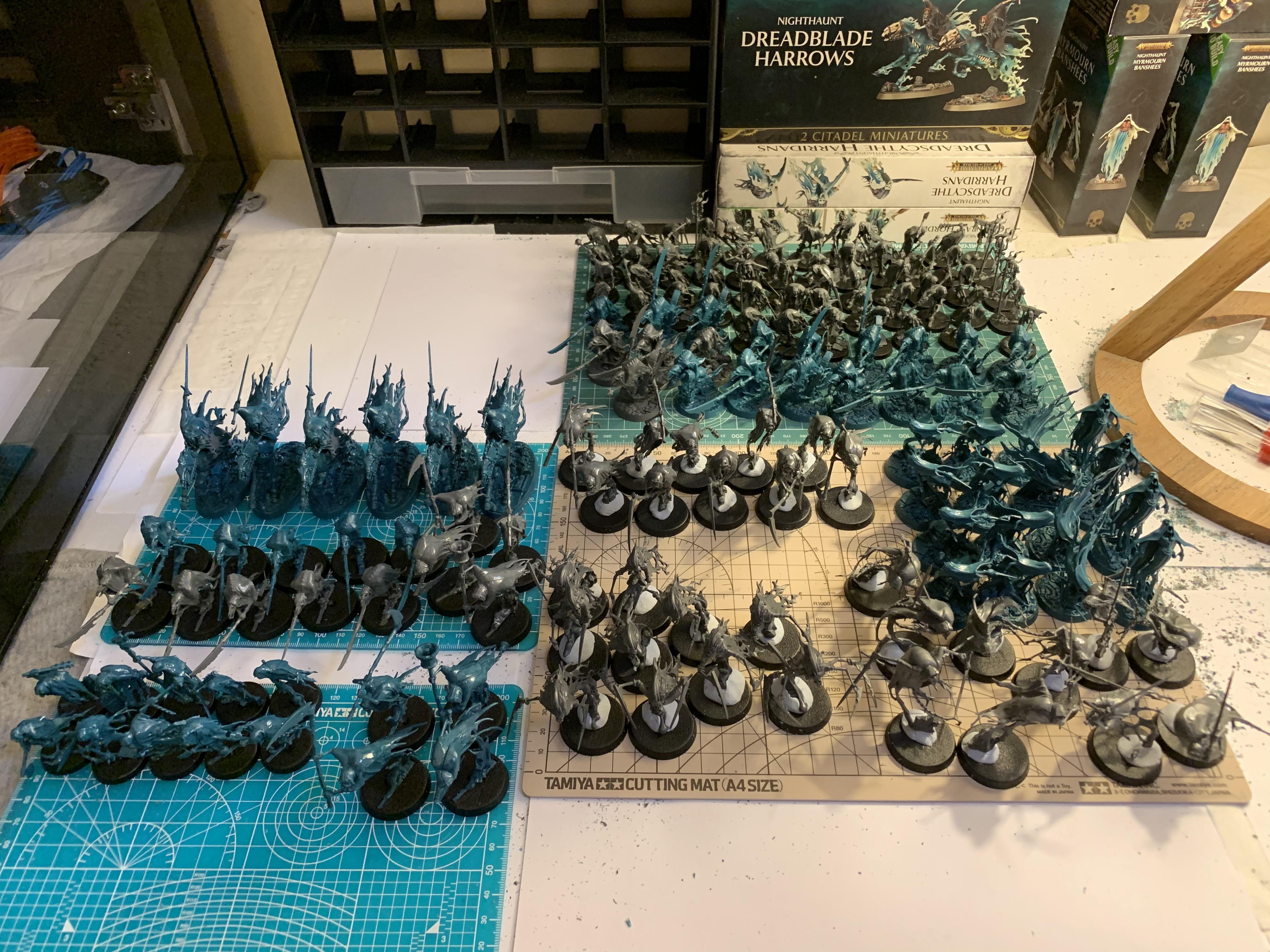 Age Of Sigmar, Assembly, Build Log, Games Workshop, Gluing, Nighthaunt, Nighthaunt Build Log, Nighthaunt Build Log 06, Nighthaunt Wip