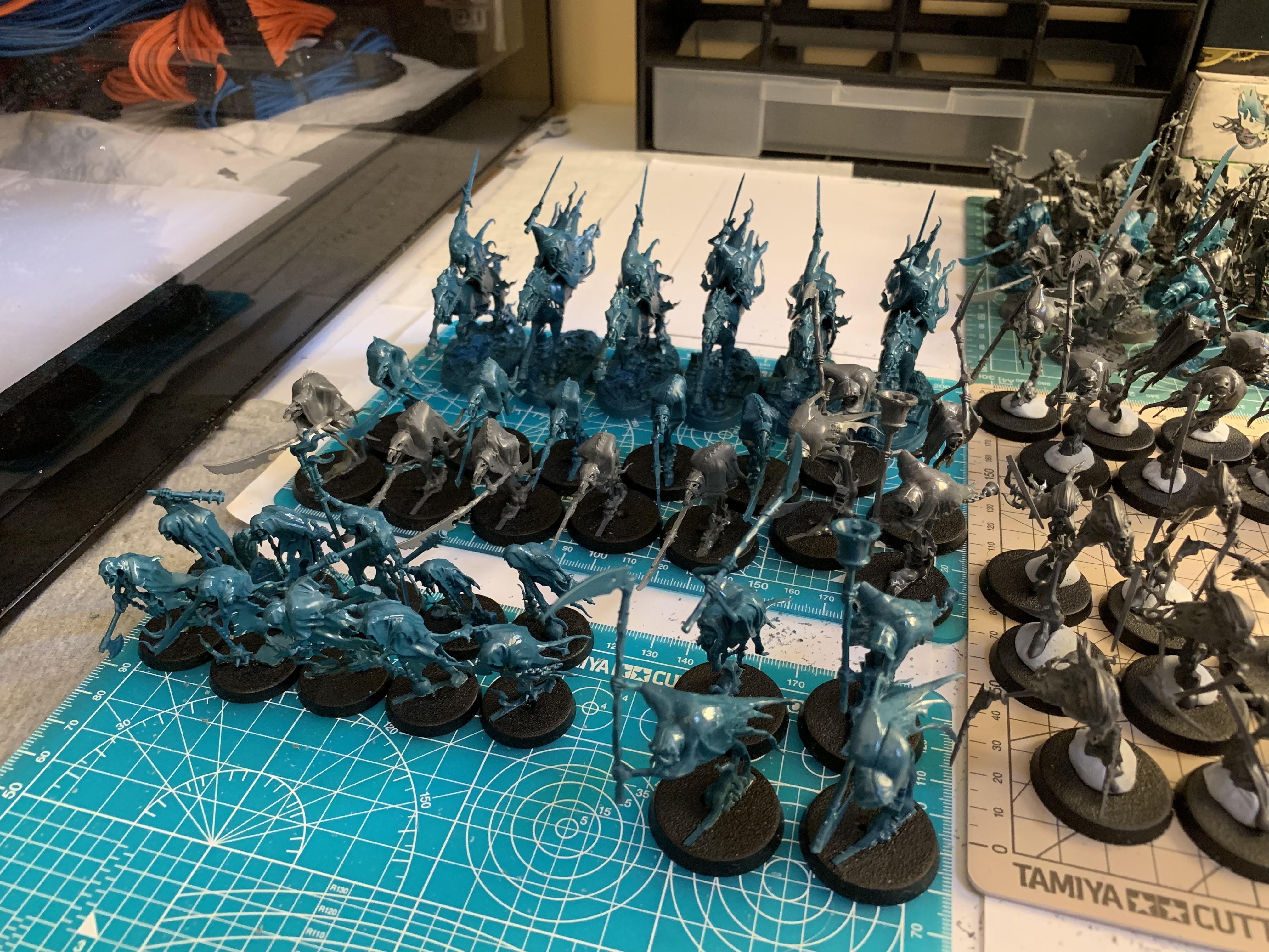 Age Of Sigmar, Assembly, Build Log, Games Workshop, Gluing, Nighthaunt, Nighthaunt Build Log, Nighthaunt Build Log 06, Nighthaunt Wip