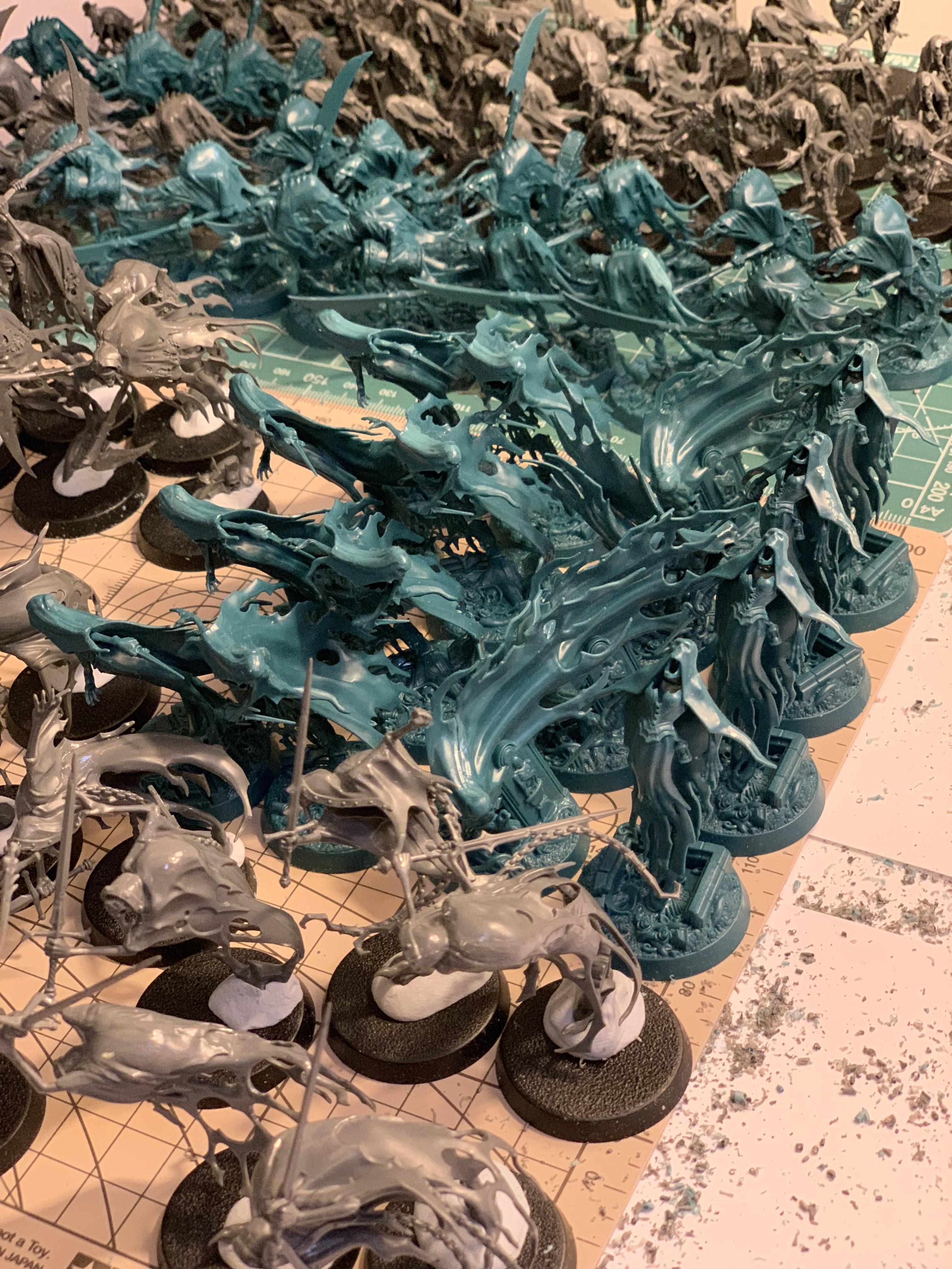Age Of Sigmar, Assembly, Build Log, Games Workshop, Gluing, Nighthaunt, Nighthaunt Build Log, Nighthaunt Build Log 06, Nighthaunt Wip