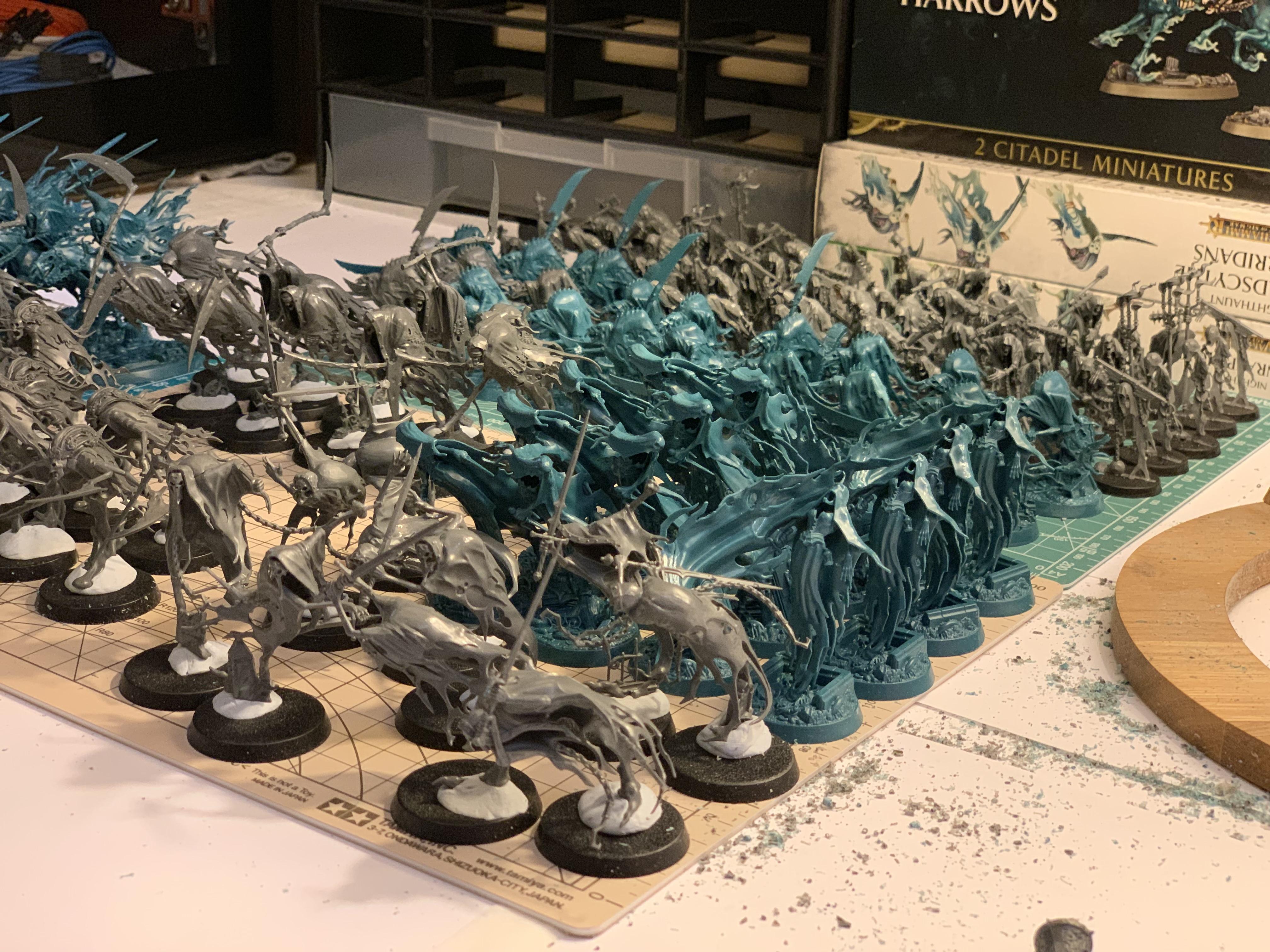 Age Of Sigmar, Assembly, Build Log, Games Workshop, Gluing, Nighthaunt, Nighthaunt Build Log, Nighthaunt Build Log 06, Nighthaunt Wip