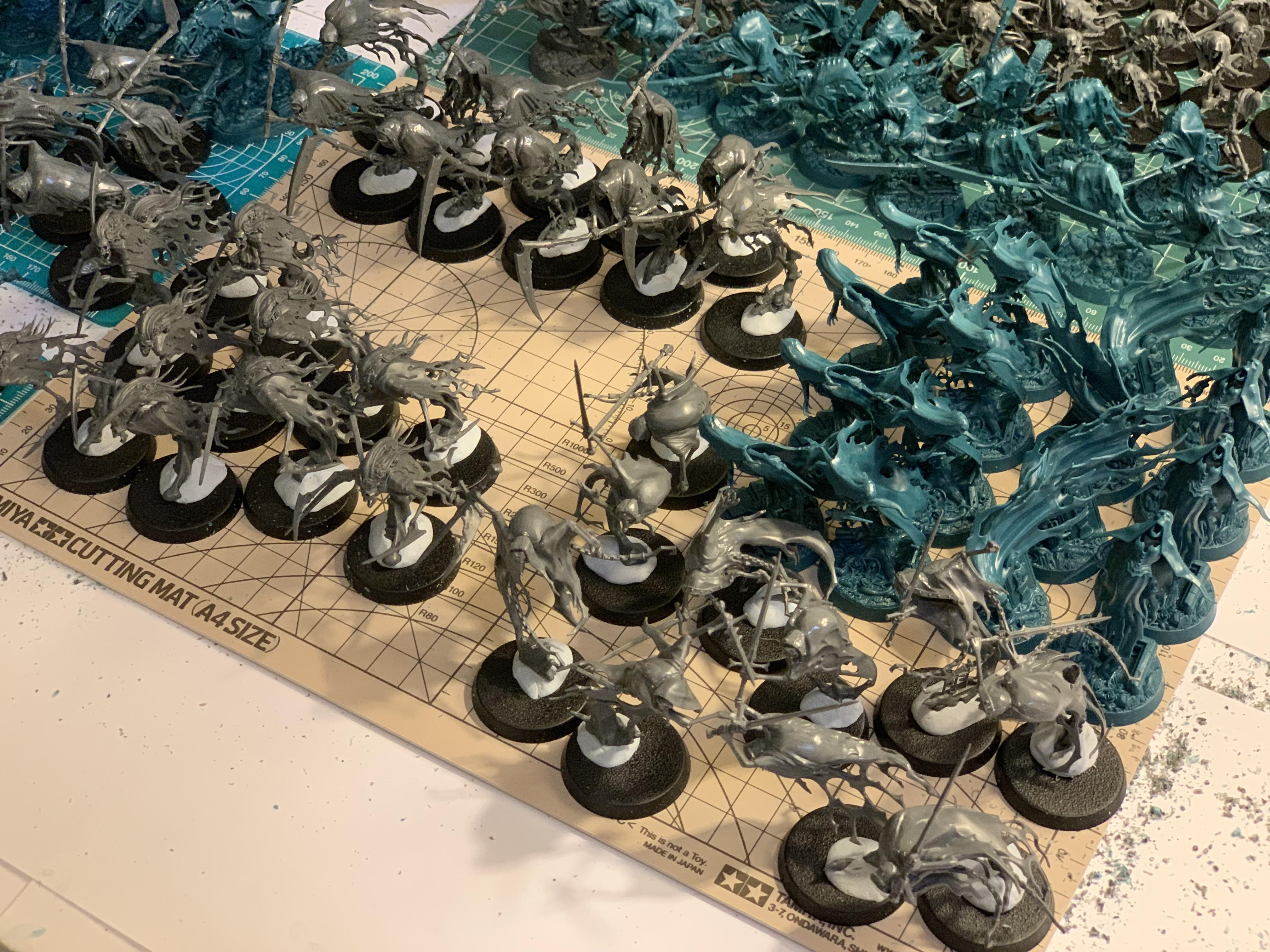 Age Of Sigmar, Assembly, Build Log, Games Workshop, Gluing, Nighthaunt, Nighthaunt Build Log, Nighthaunt Build Log 06, Nighthaunt Wip