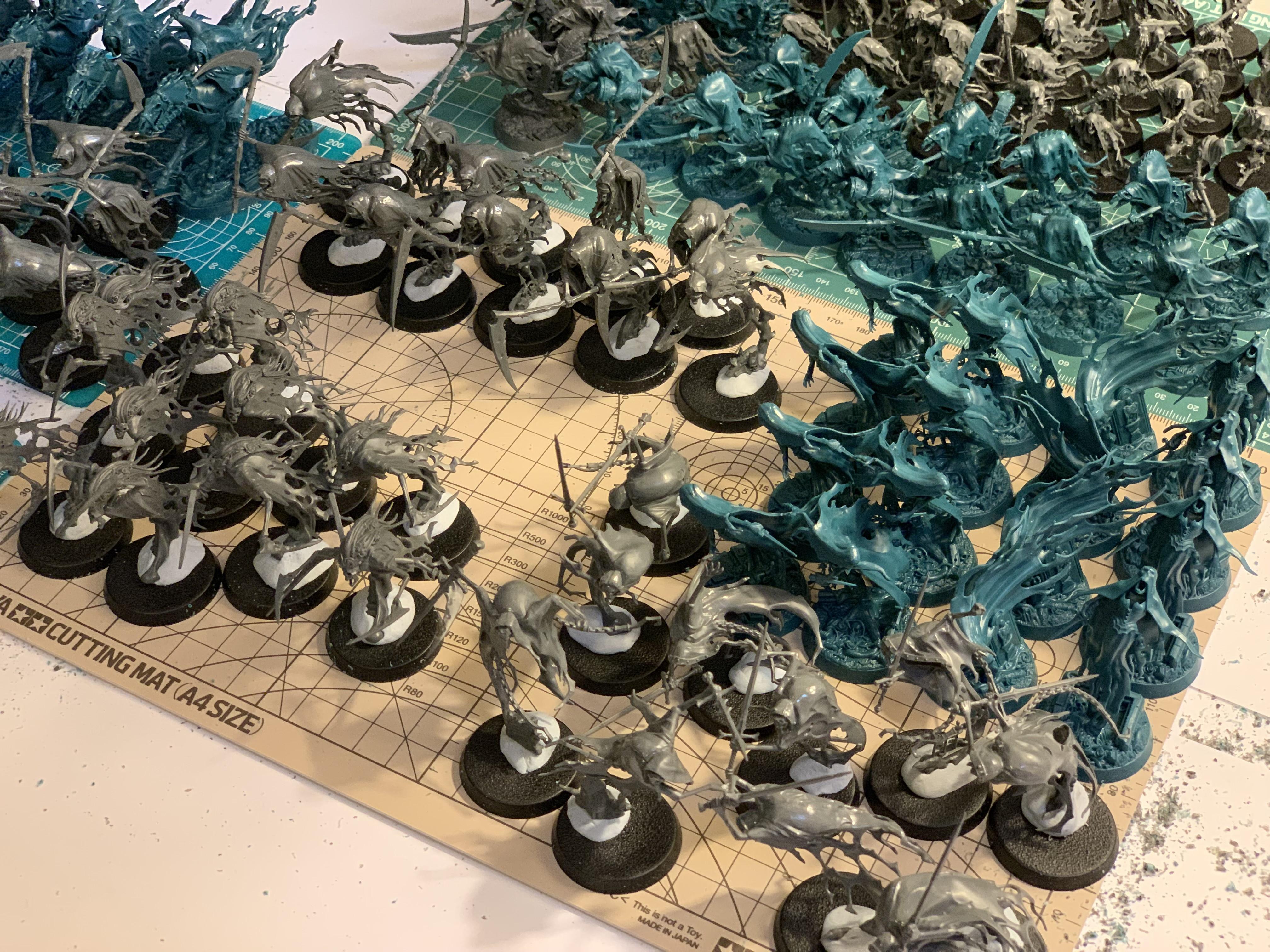Age Of Sigmar, Assembly, Build Log, Games Workshop, Gluing, Nighthaunt, Nighthaunt Build Log, Nighthaunt Build Log 06, Nighthaunt Wip