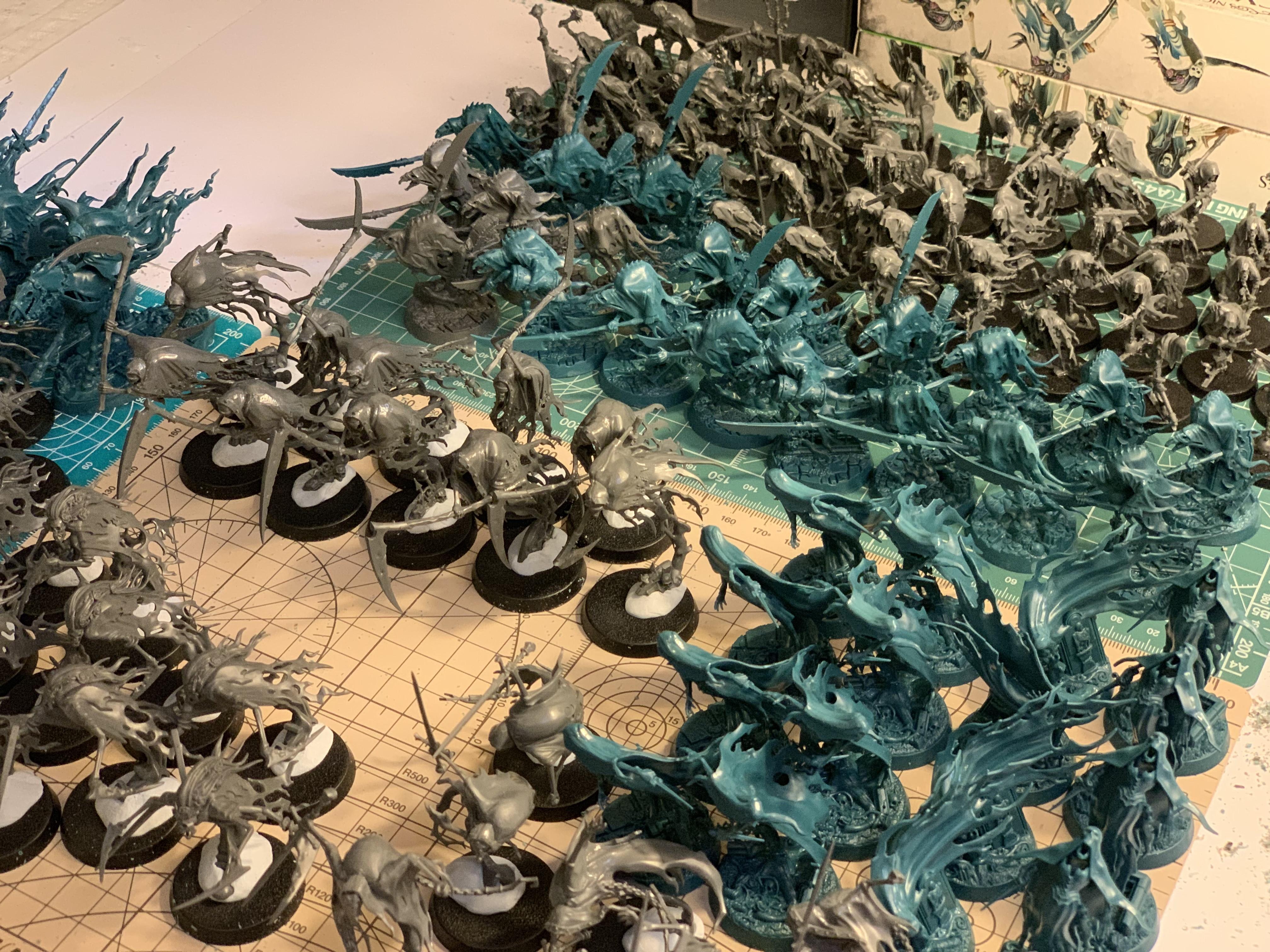 Age Of Sigmar, Assembly, Build Log, Games Workshop, Gluing, Nighthaunt, Nighthaunt Build Log, Nighthaunt Build Log 06, Nighthaunt Wip