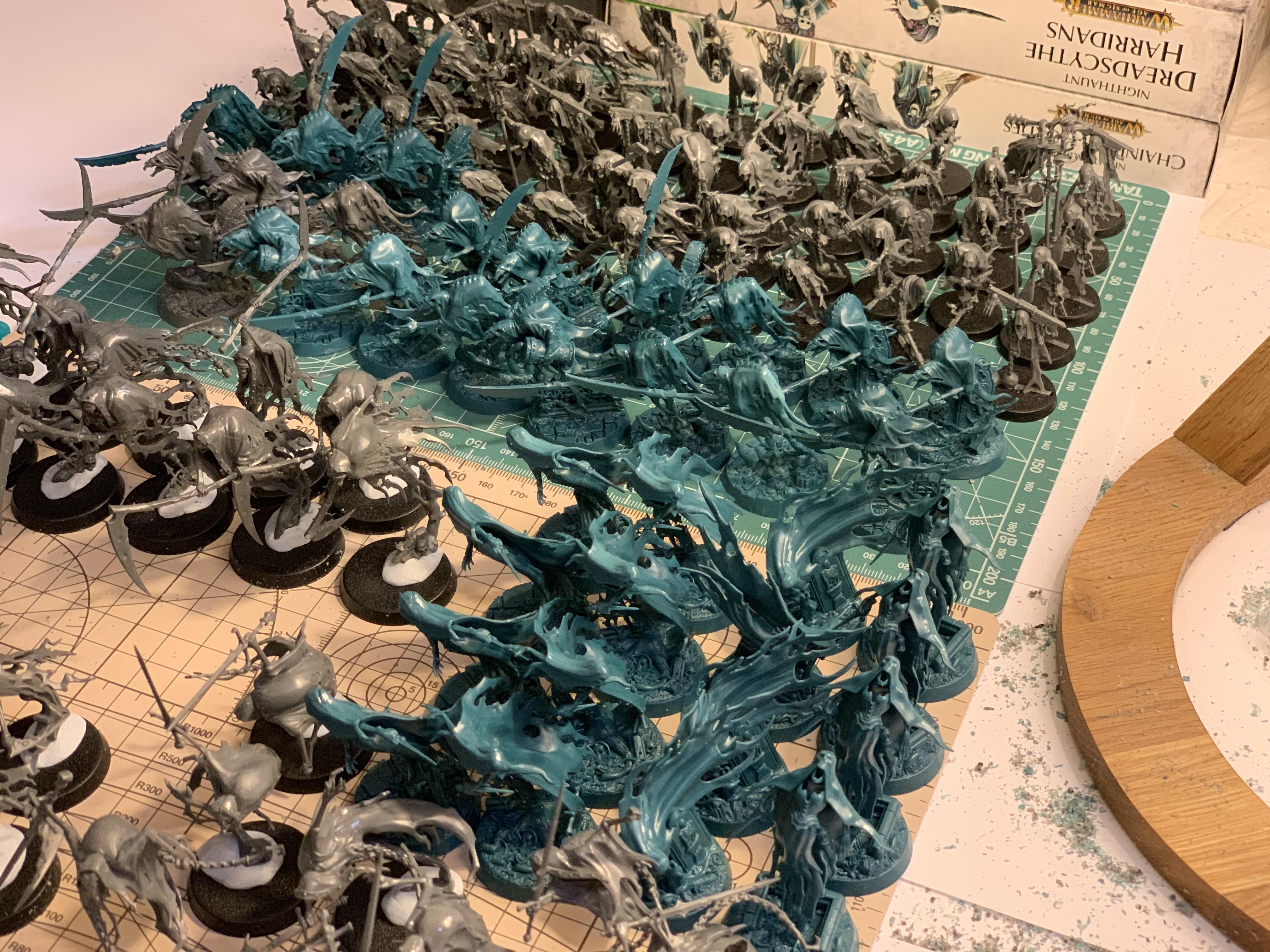 Age Of Sigmar, Assembly, Build Log, Games Workshop, Gluing, Nighthaunt, Nighthaunt Build Log, Nighthaunt Build Log 06, Nighthaunt Wip