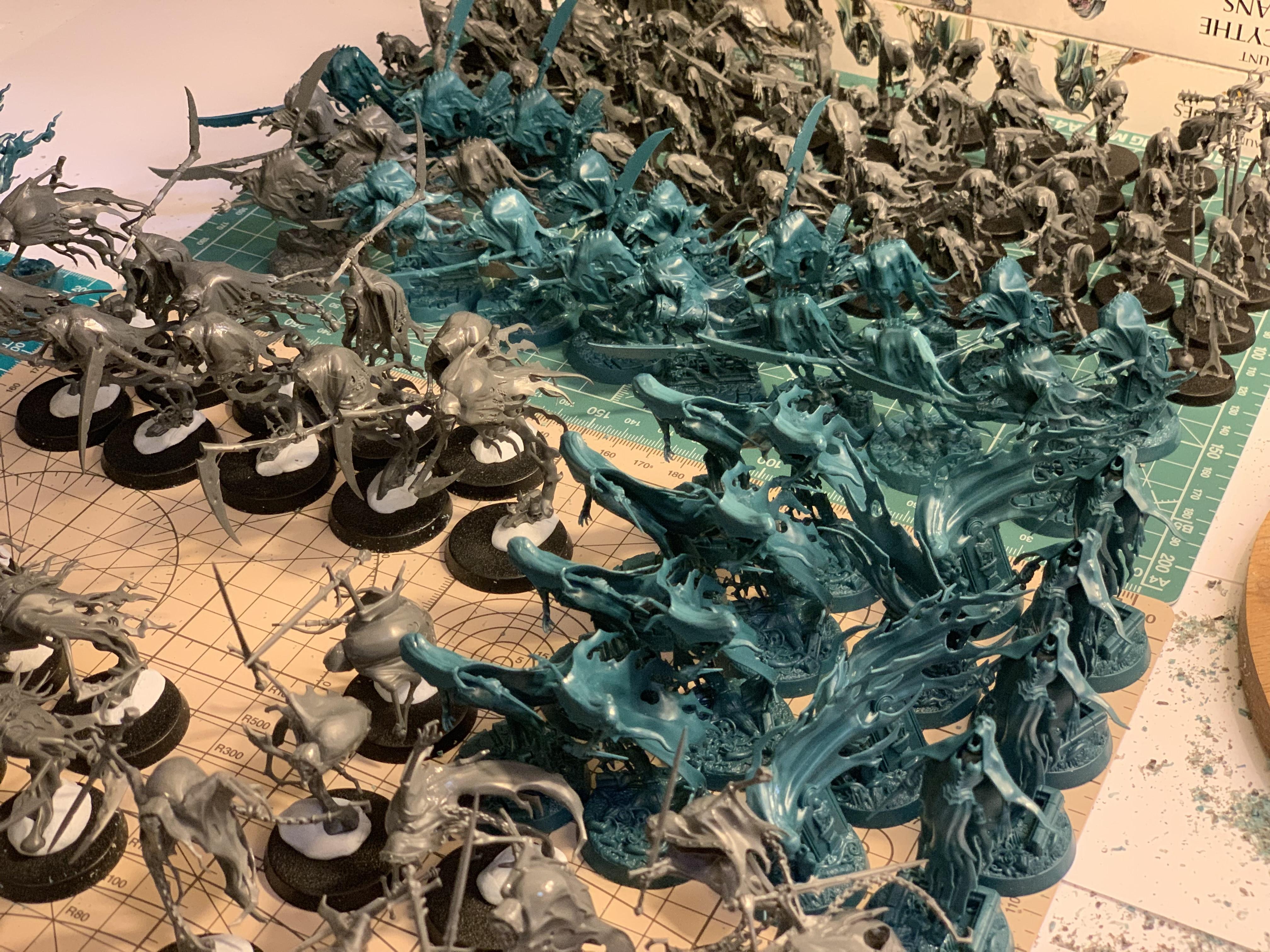 Age Of Sigmar, Assembly, Build Log, Games Workshop, Gluing, Nighthaunt, Nighthaunt Build Log, Nighthaunt Build Log 06, Nighthaunt Wip