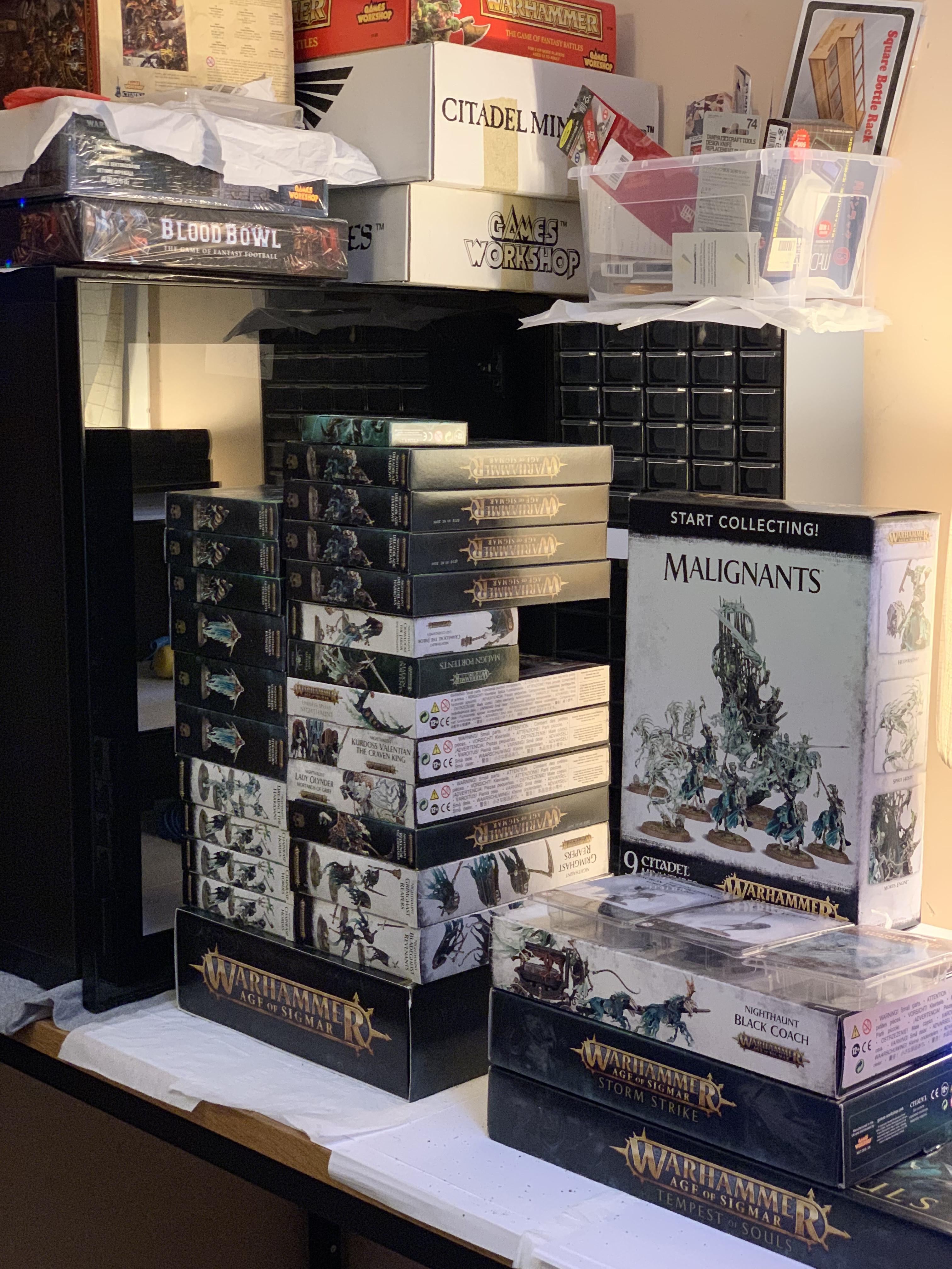 Age Of Sigmar, Assembly, Boxes, Build Log, Games Workshop, Nighthaunt, Nighthaunt Build Log, Nighthaunt Build Log 07, Nighthaunt Wip