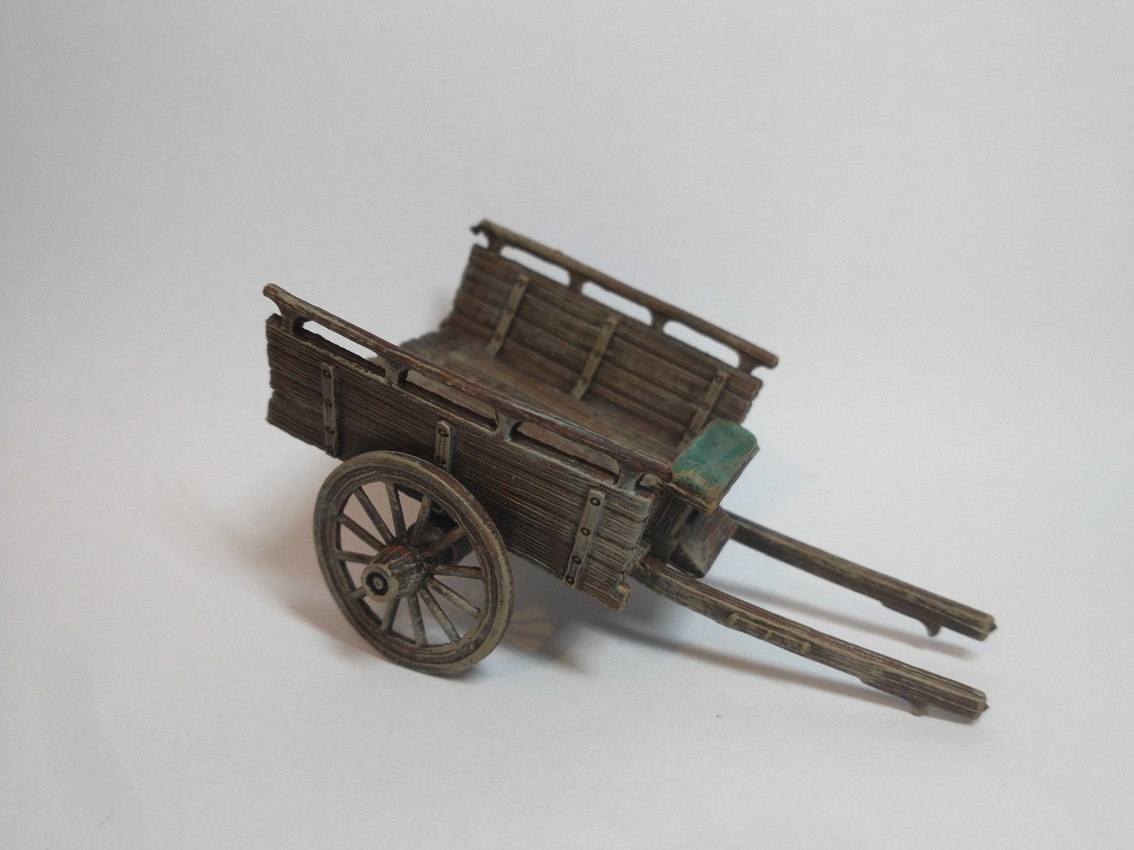 Old cart scatter