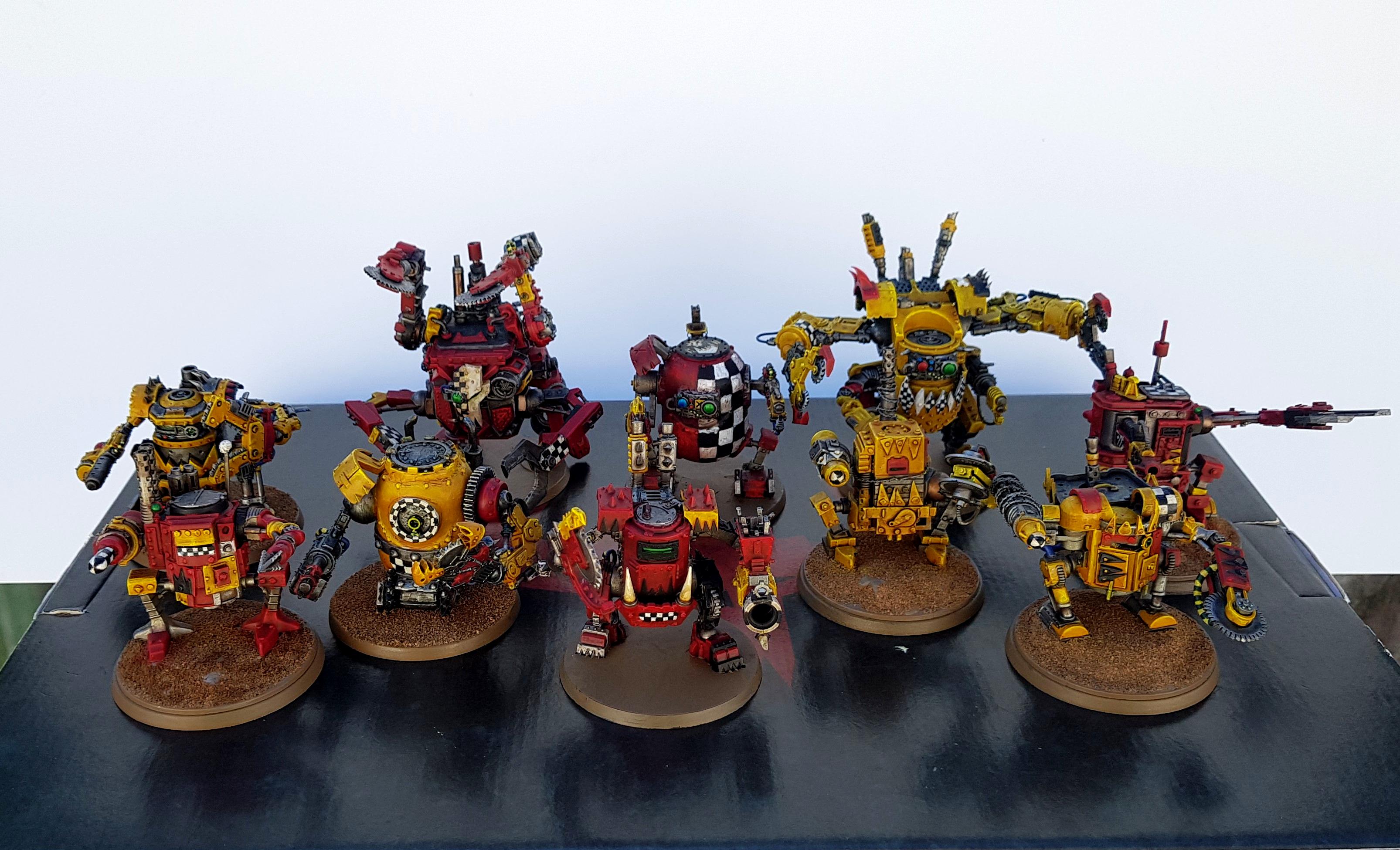 Conversion, Dreadnought, Grots, Killa Kan, Orks, Scratch Build