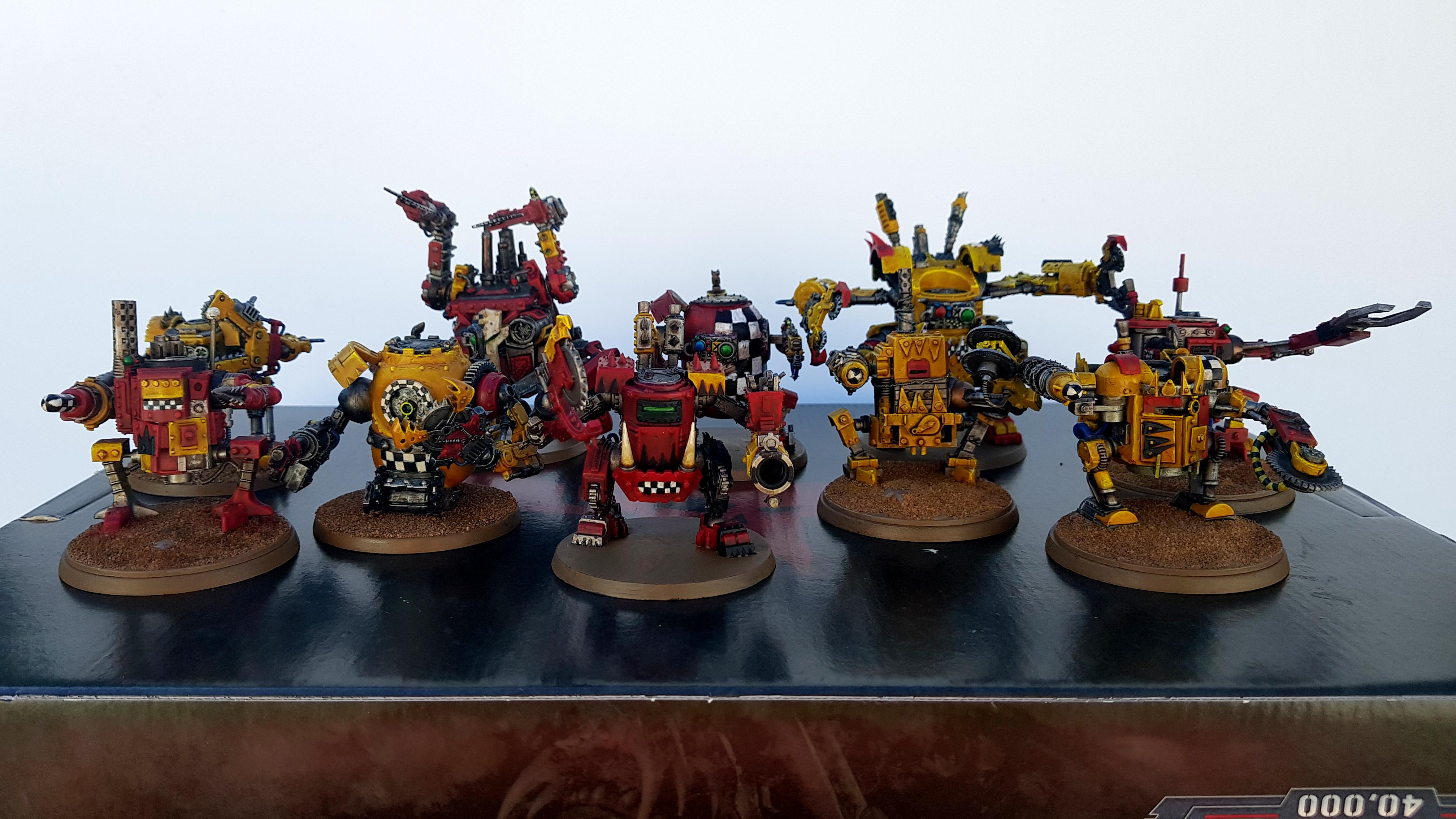 Conversion, Dreadnought, Grots, Killa Kan, Orks, Scratch Build
