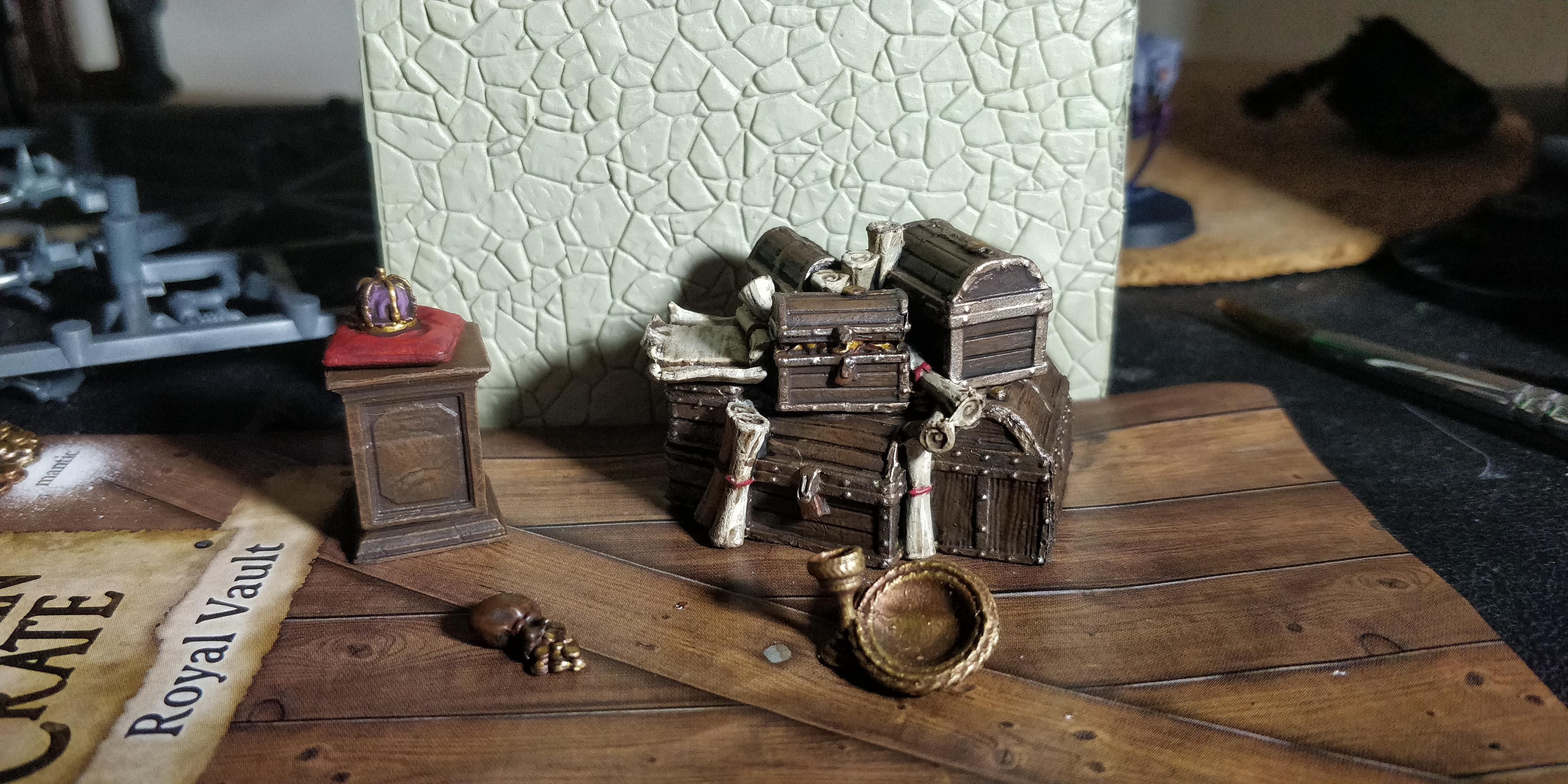 Mantic, Royal Vault, Terrain Crate, Treasure