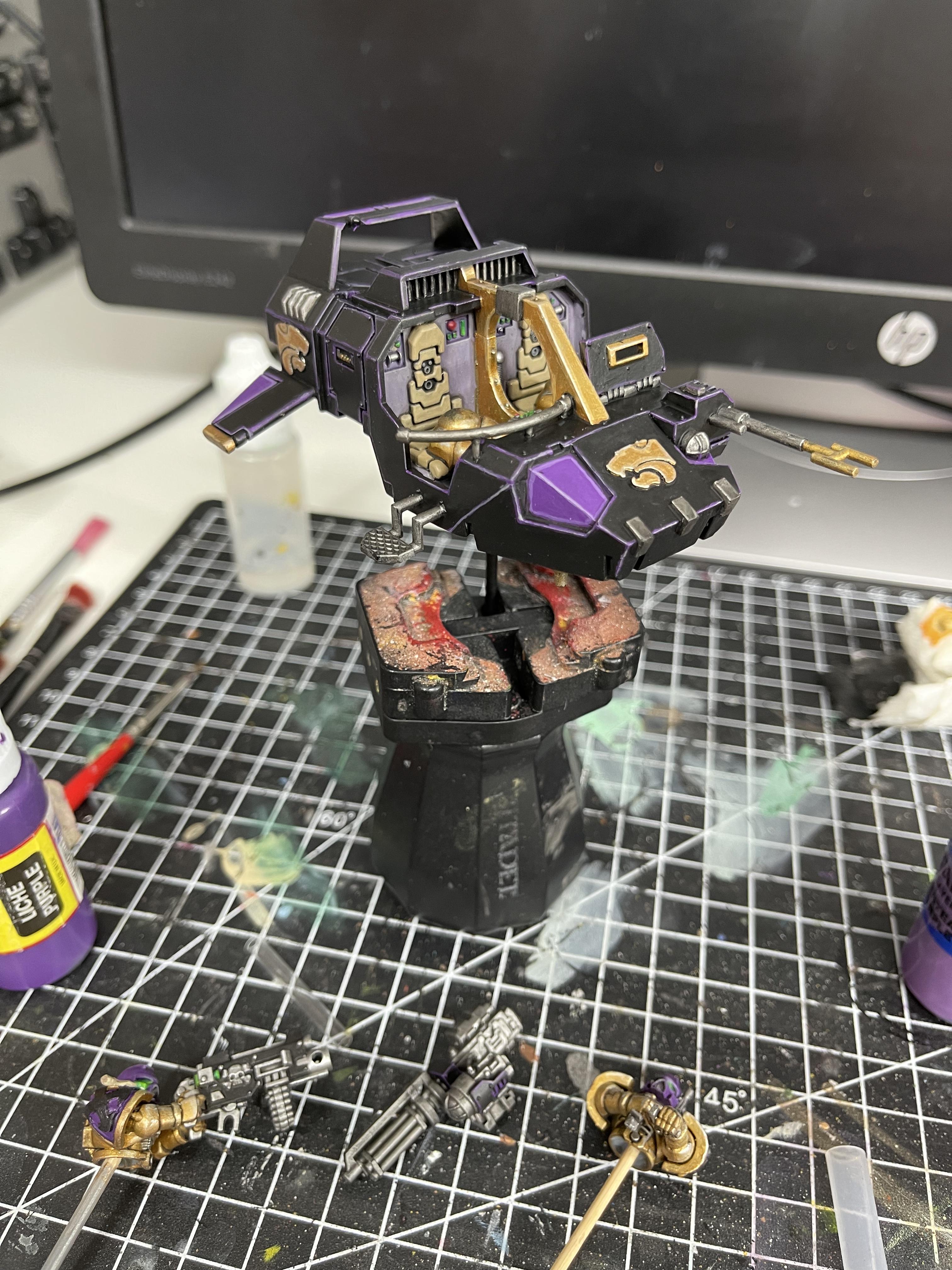 Land Speeder, Space Marines, Void Panther, Warhammer 40,000, Work In Progress