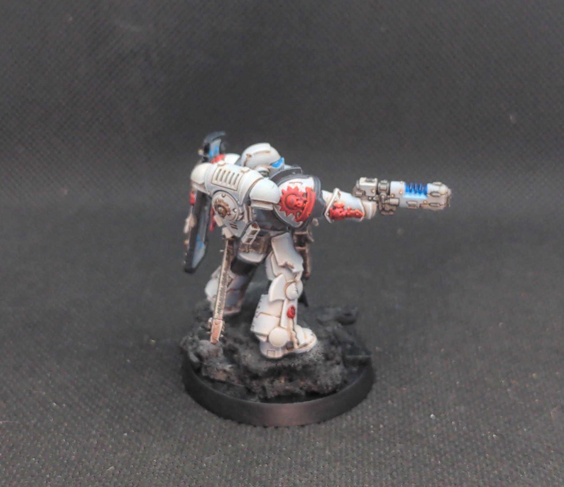 Adeptus Astartes, Kor'sarro Khan, Primaris, Space Marines, White, White Scars