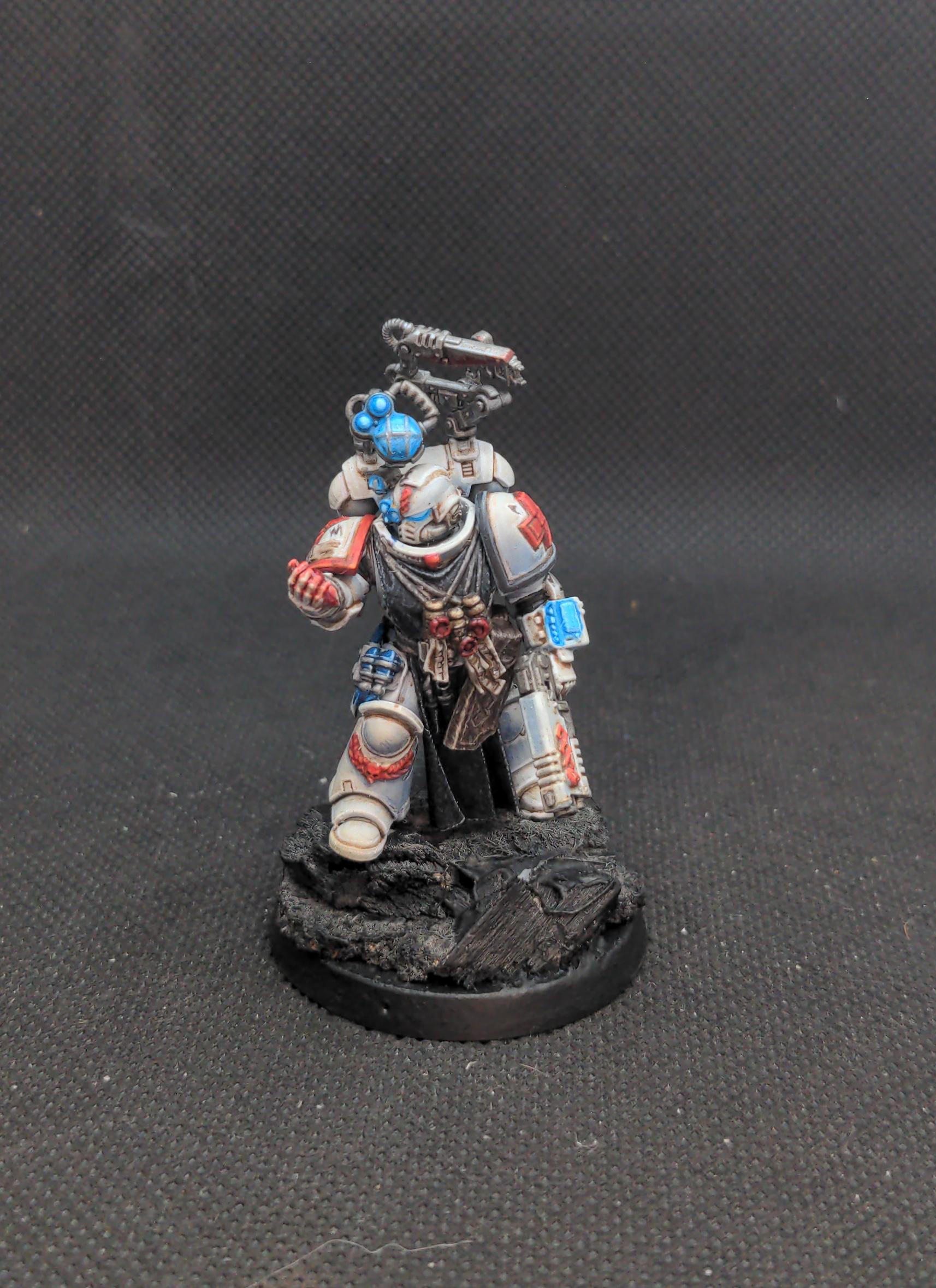 Adeptus Astartes, Kor'sarro Khan, Primaris, Space Marines, White, White Scars