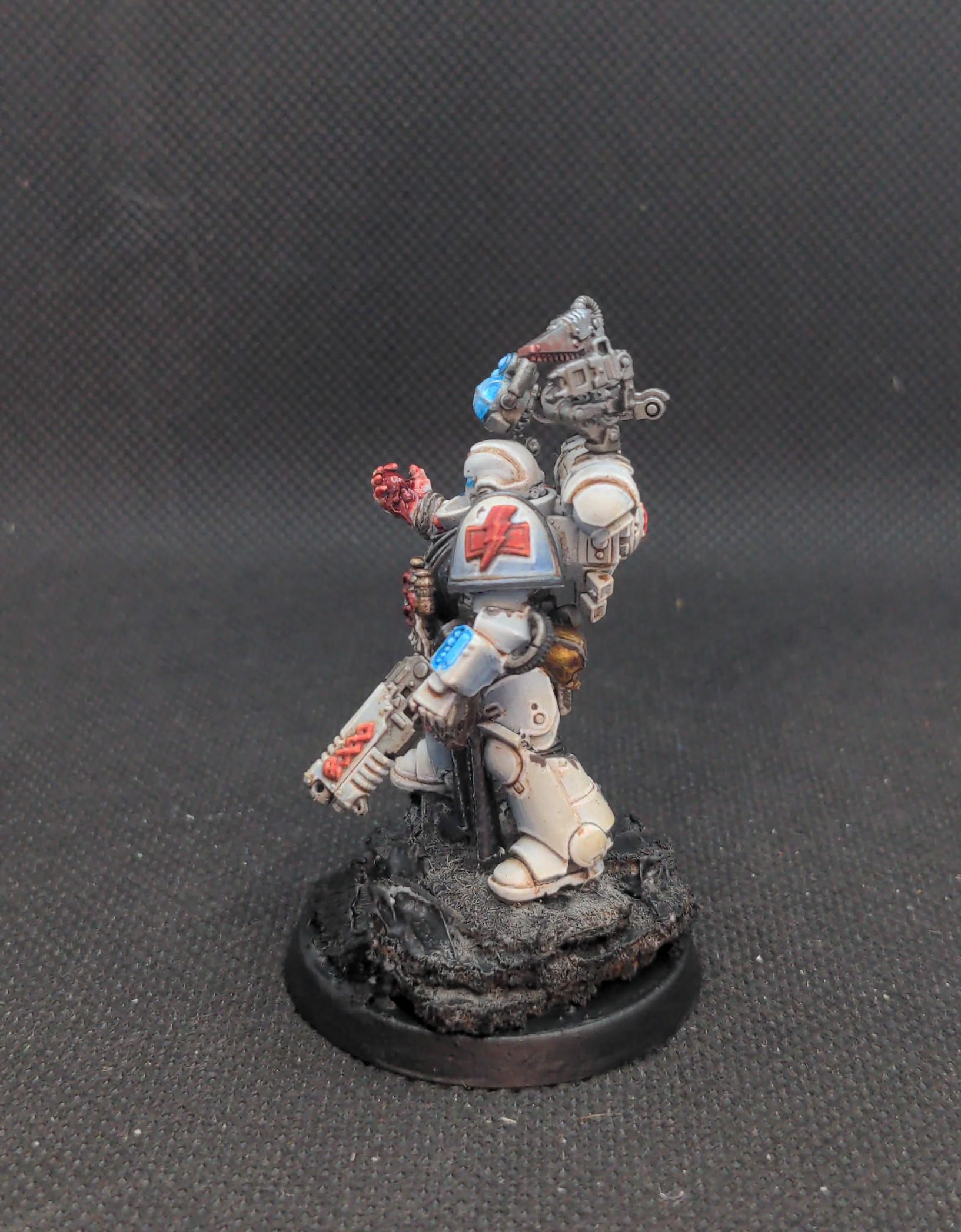 Adeptus Astartes, Kor'sarro Khan, Primaris, Space Marines, White, White Scars