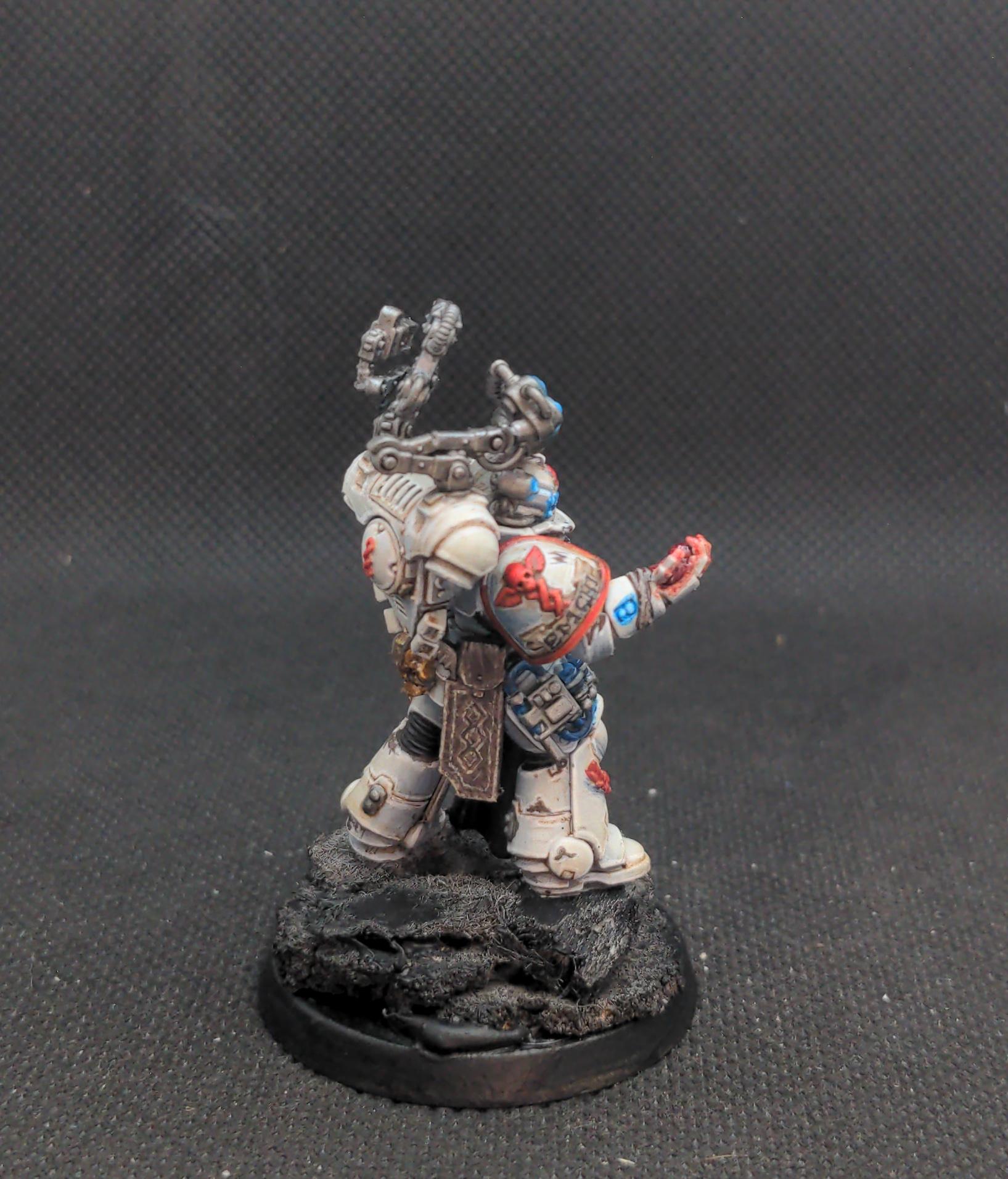 Adeptus Astartes, Kor'sarro Khan, Primaris, Space Marines, White, White Scars