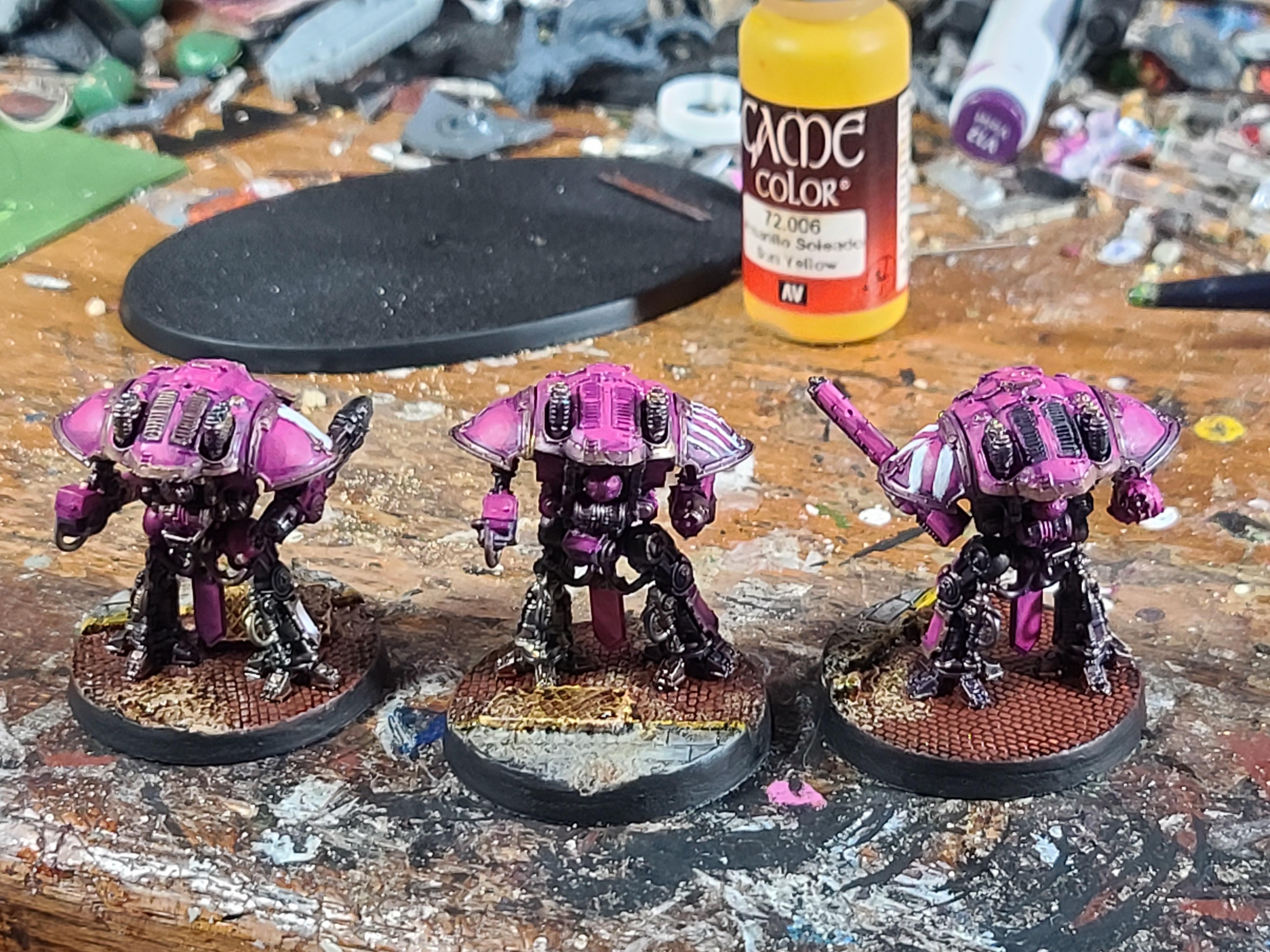6mm, Adeptus Titanicus, Games Workshop, Knights, Questoris