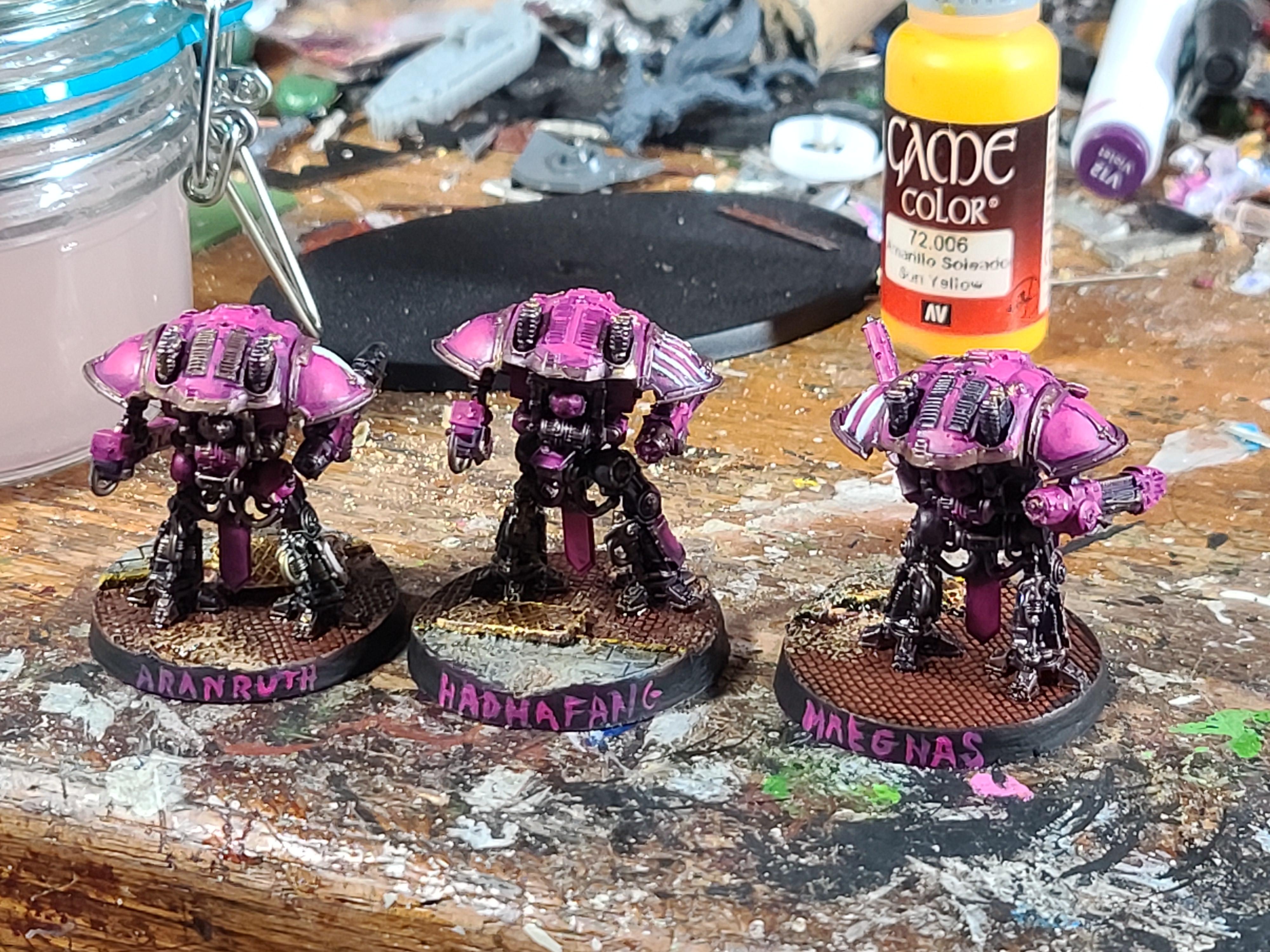 6mm, Adeptus Titanicus, Games Workshop, Knights, Questoris