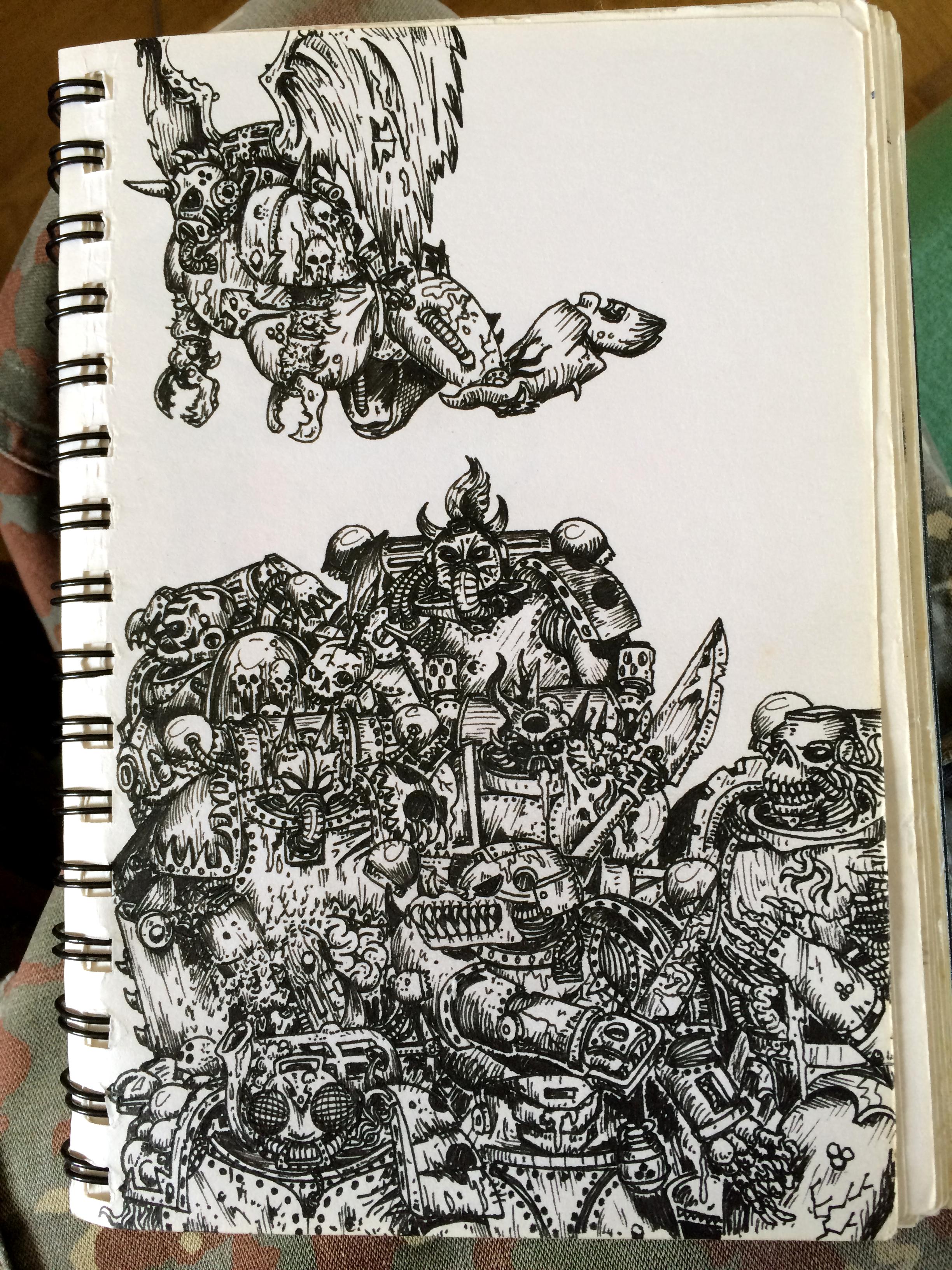 Artwork, Death Guard